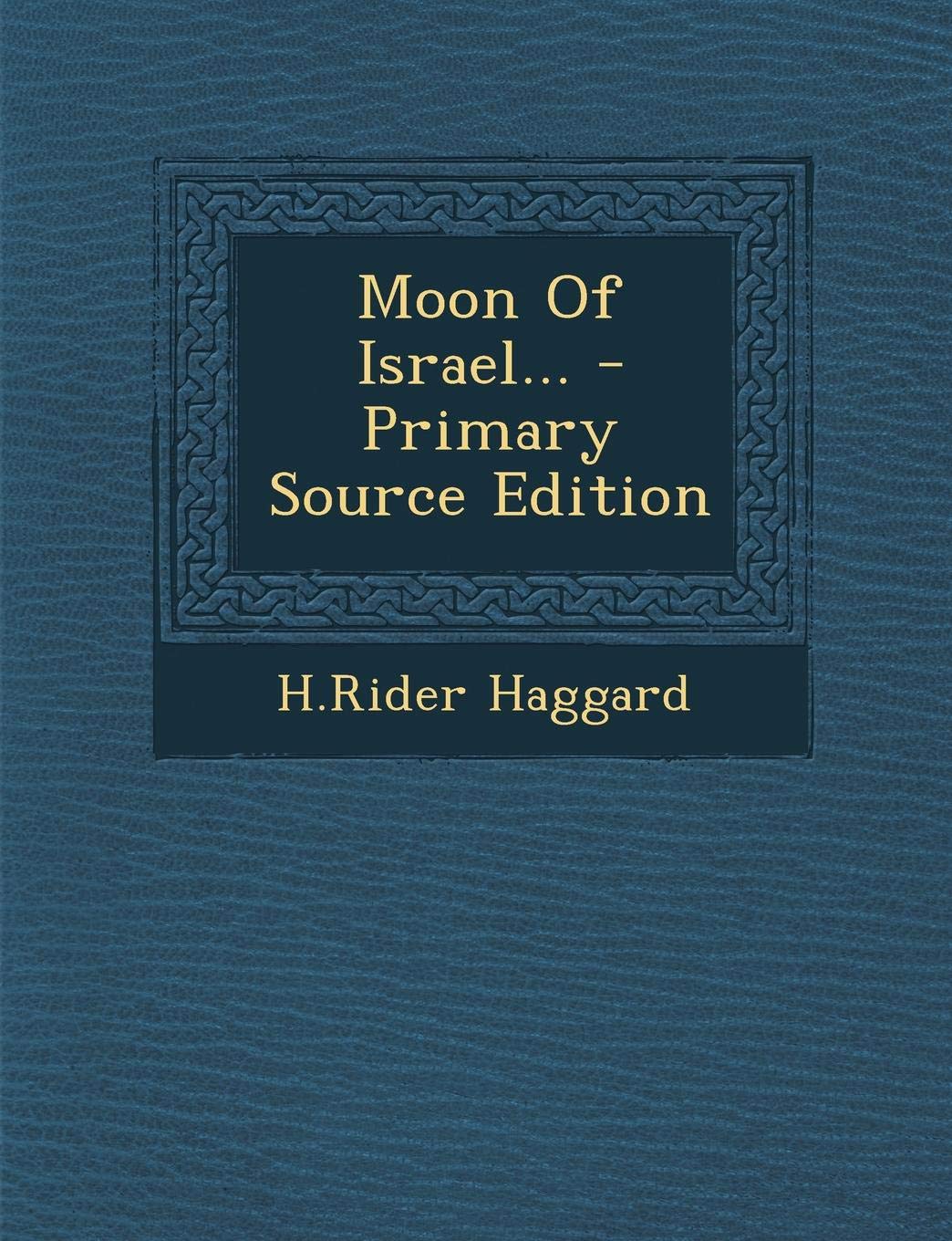 Moon of Israel... Politics & History