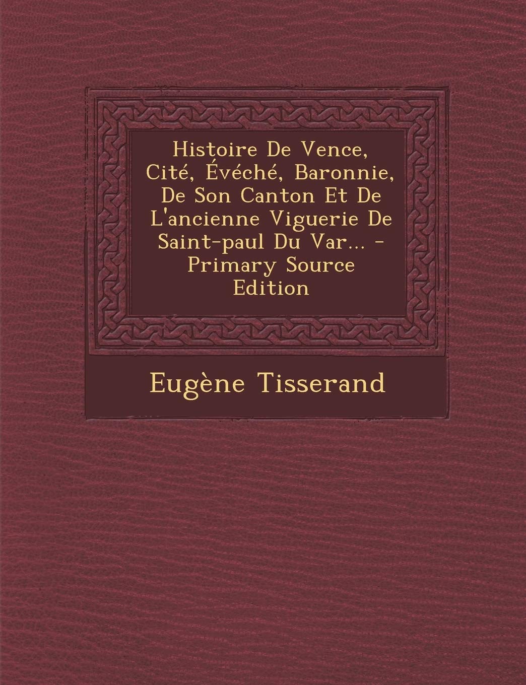 Histoire De Vence, Cité, Évéché, Baronnie, De Son Canton Et De L'ancienne Viguerie De Saint-paul Du Var... Politics & History