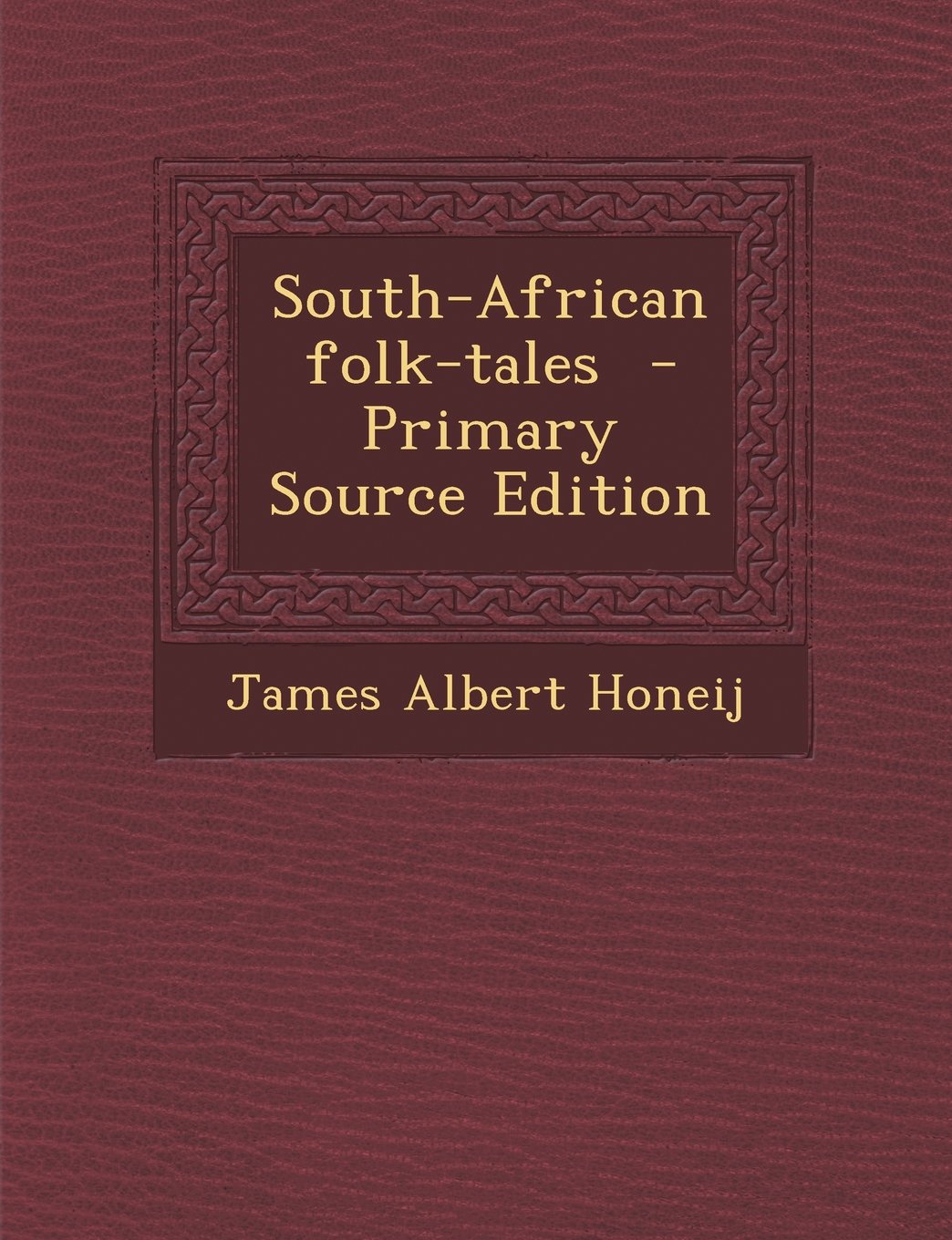 South-African folk-tales Politics & History