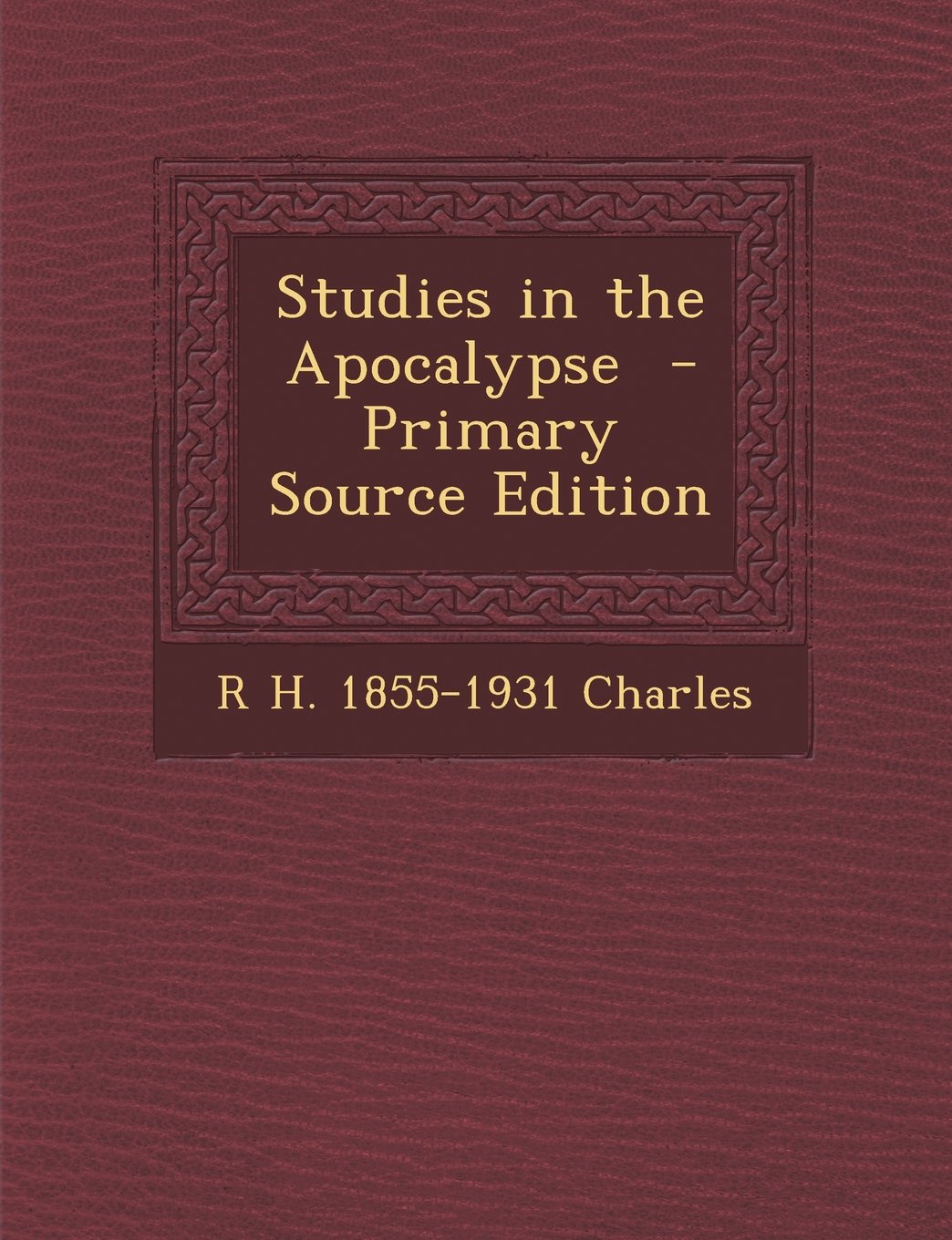 Studies in the Apocalypse Politics & History