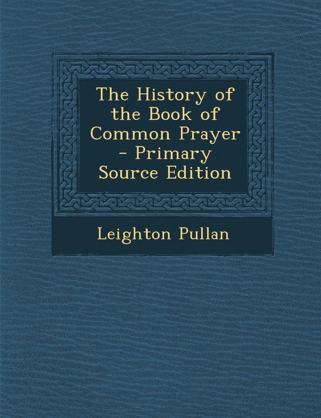 The History of the Book of Common Prayer Children's books