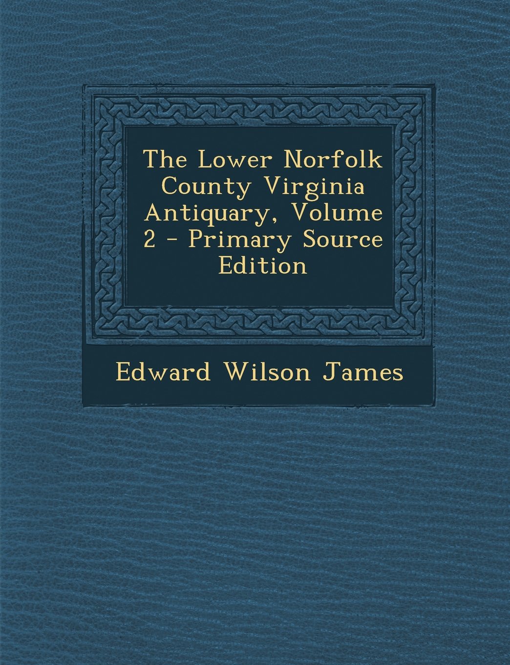 The Lower Norfolk County Virginia Antiquary, Volume 2 - Primary Source Edition Politics & History
