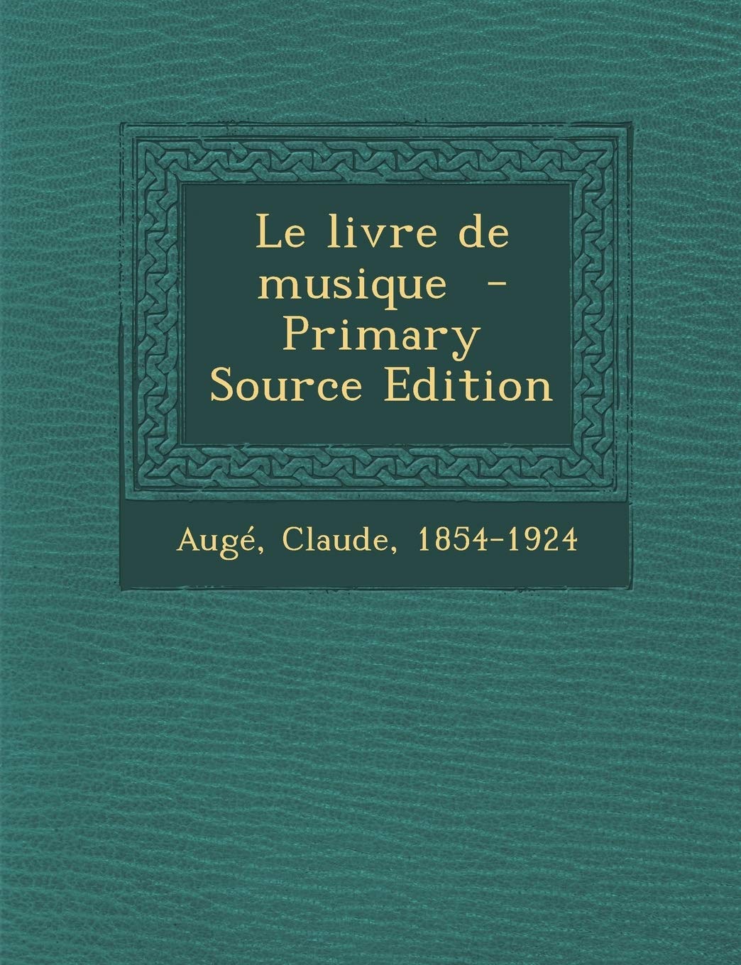 Le Livre de Musique Politics & History