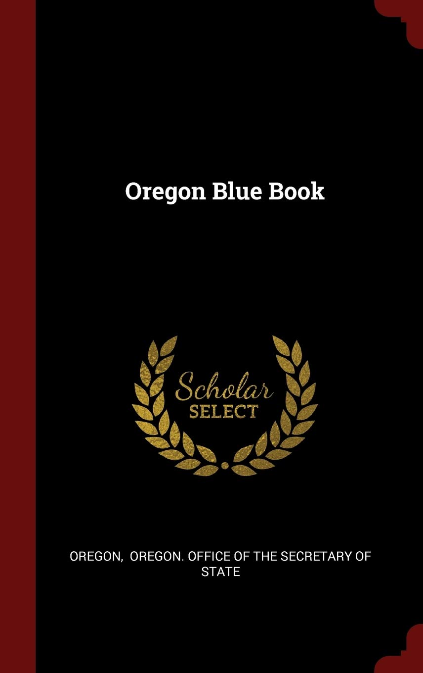 Oregon Blue Book book