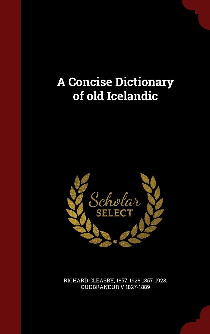 A Concise Dictionary of old Icelandic Politics & History