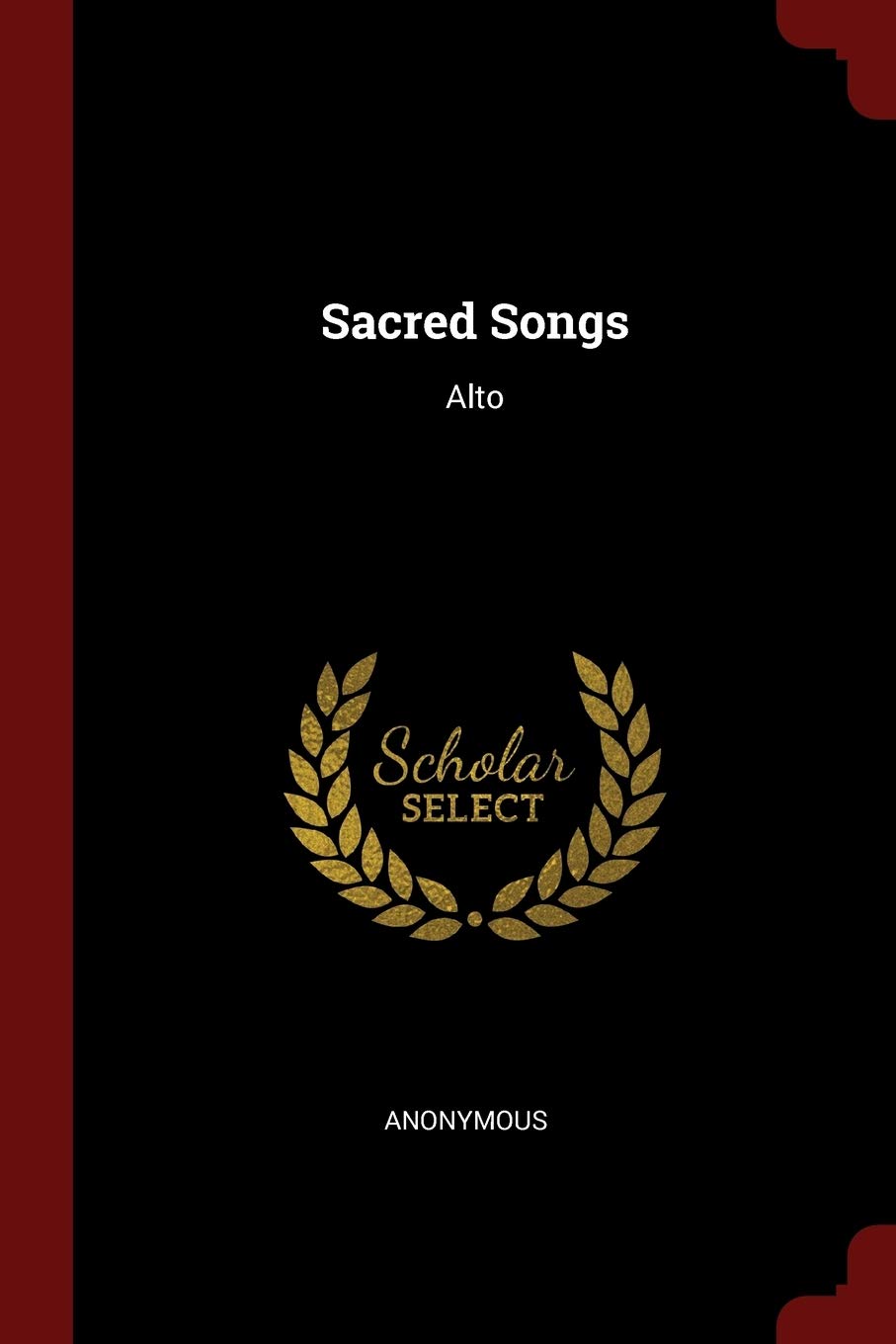 Product Image: Sacred Songs: Alto