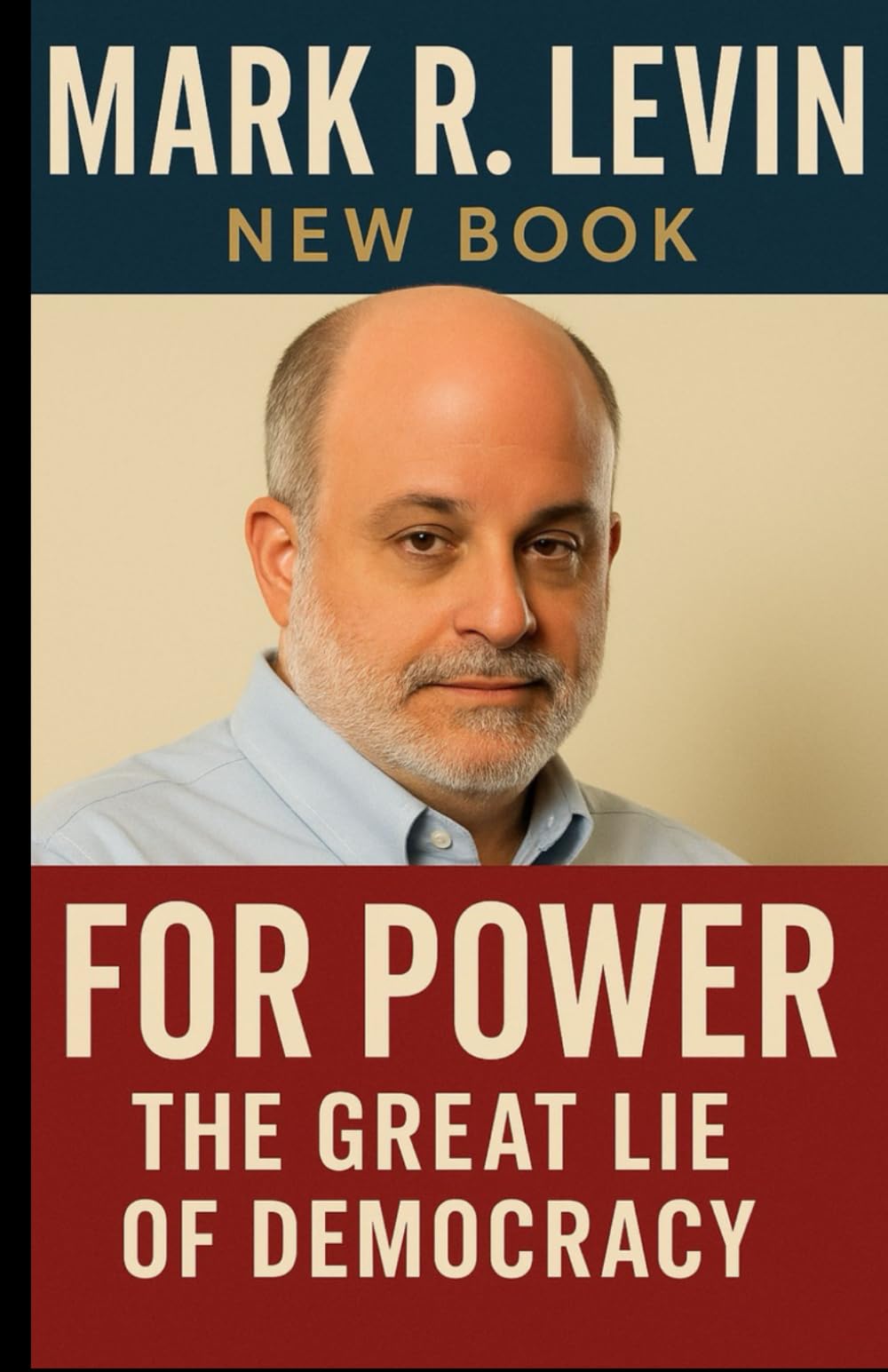 Mark R. Levin new bok: For Power -The Great Lie of Democracy Social Sciences