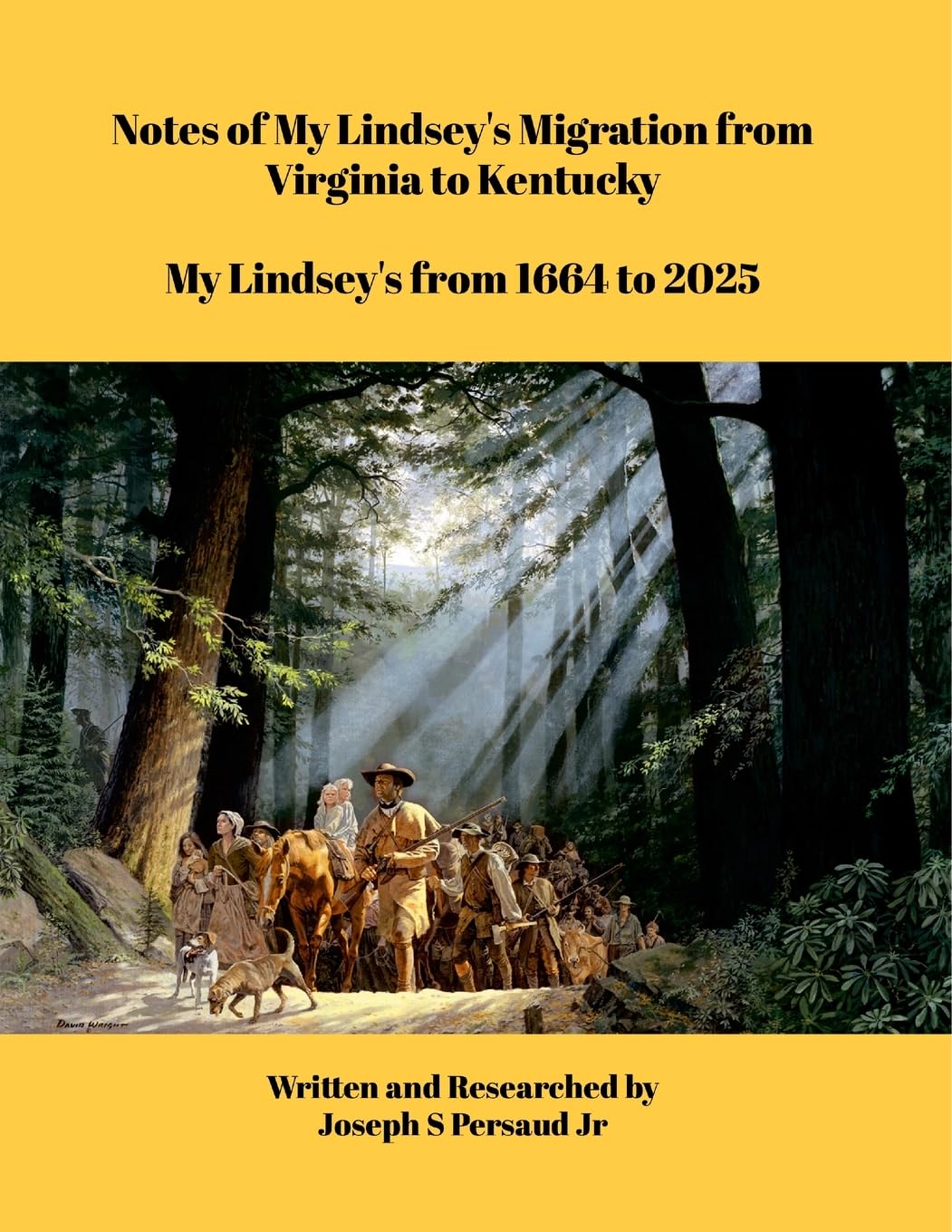 Notes of My Lindsey's Migration from Virginia to Kentucky Leisure, Home & Garden