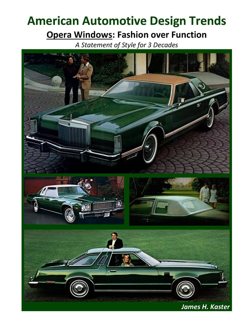 American Automotive Design Trends / Opera Windows: Fashion over Function book