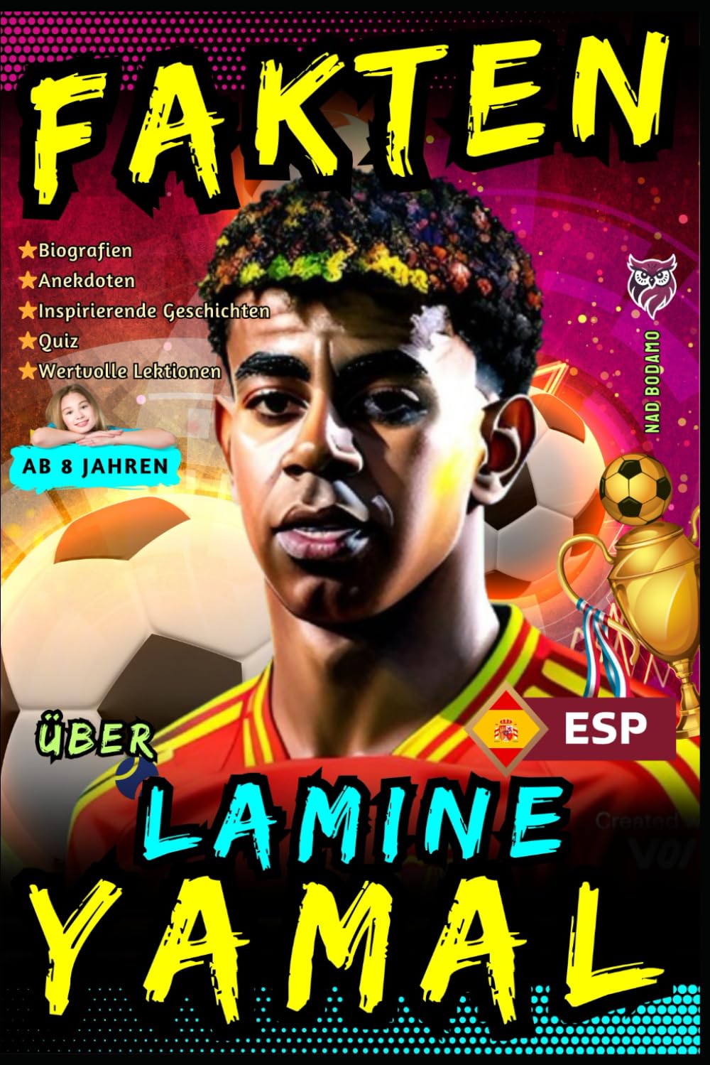 Fakten über Lamine Yamal: Biografien, Anekdoten, Inspirierende Geschichten, Quiz und Wertvolle Lektionen für Kinder und Jugendliche - ab 8 Jahren (Faszination Fußballstars) Leisure & Fun