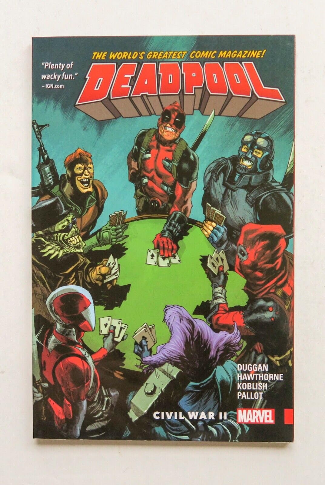 Deadpool: World's Greatest Vol. 5: Civil War II Manga