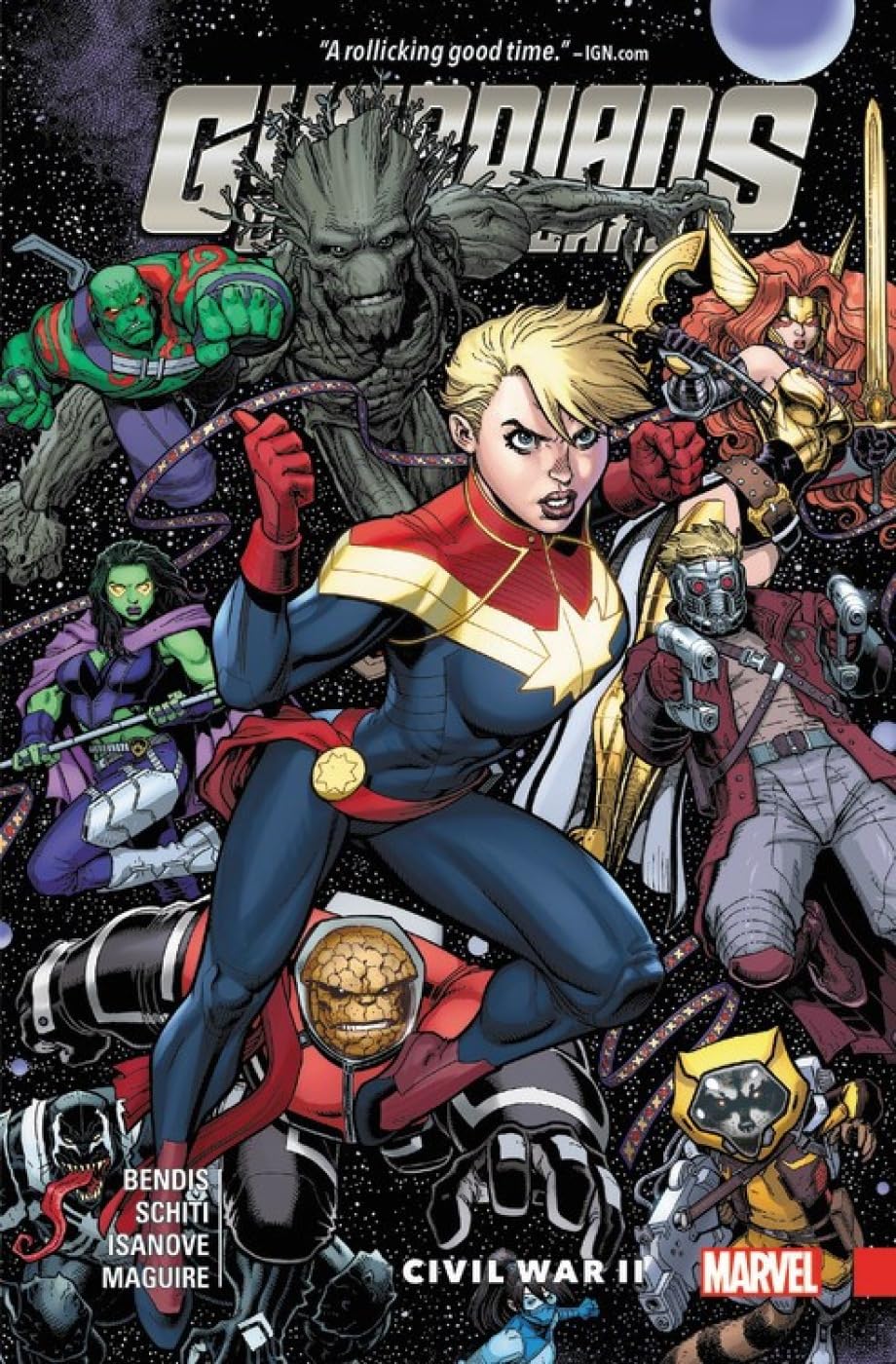 Guardians of the Galaxy: New Guard, Volume 3: Civil War II Manga