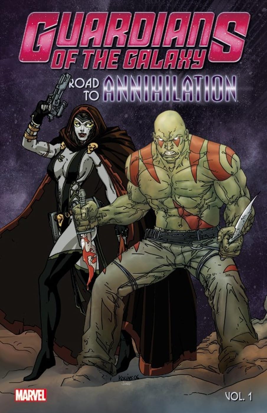 Guardians of the Galaxy: Road to Annihilation, Volume 1 Manga