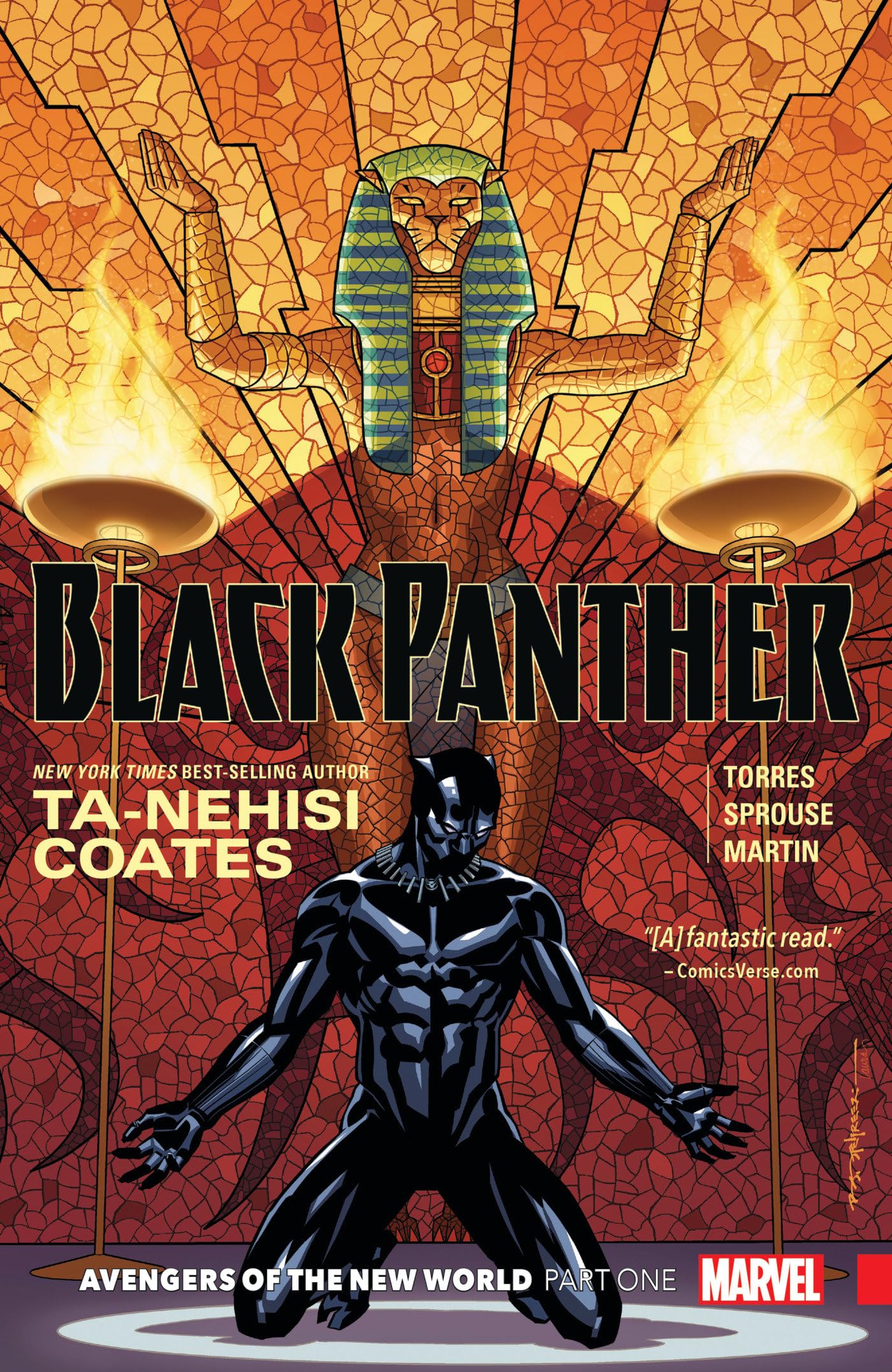 Black Panther Book 4: Avengers of the New World Part 1 Manga