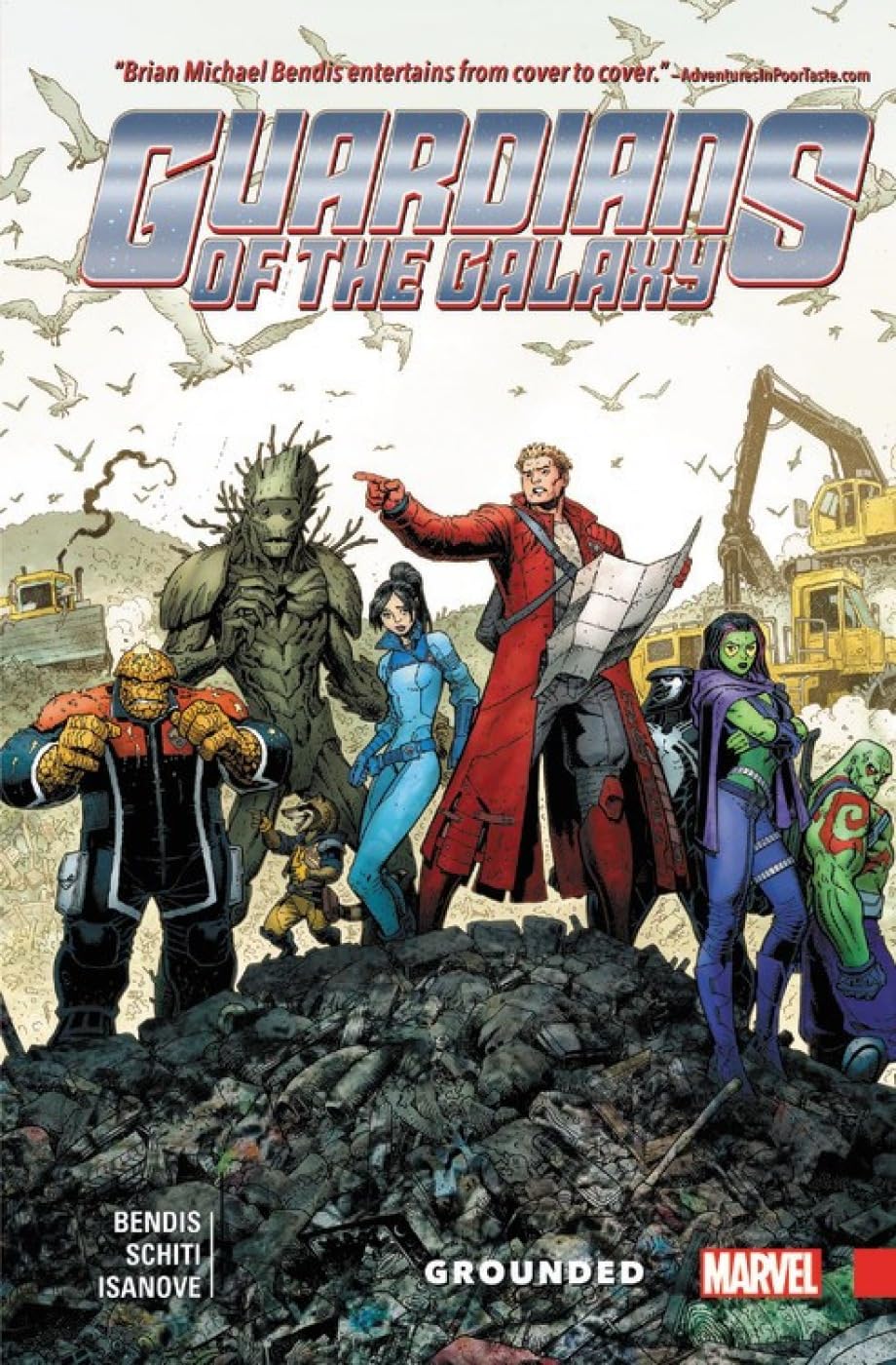Guardians of the Galaxy: New Guard Vol. 4: Grounded Manga