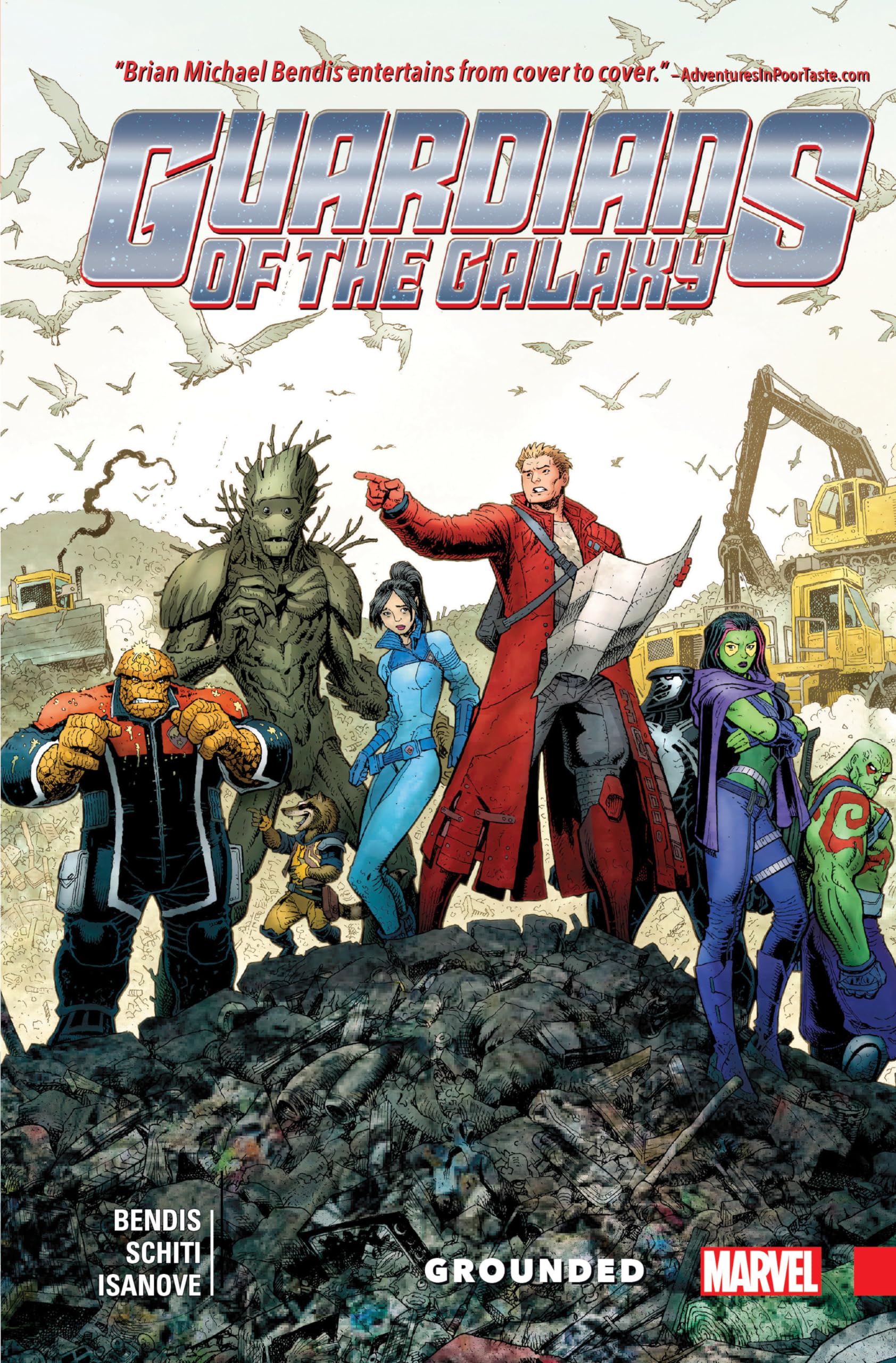 Guardians of the Galaxy: New Guard Vol. 4 - Grounded Manga