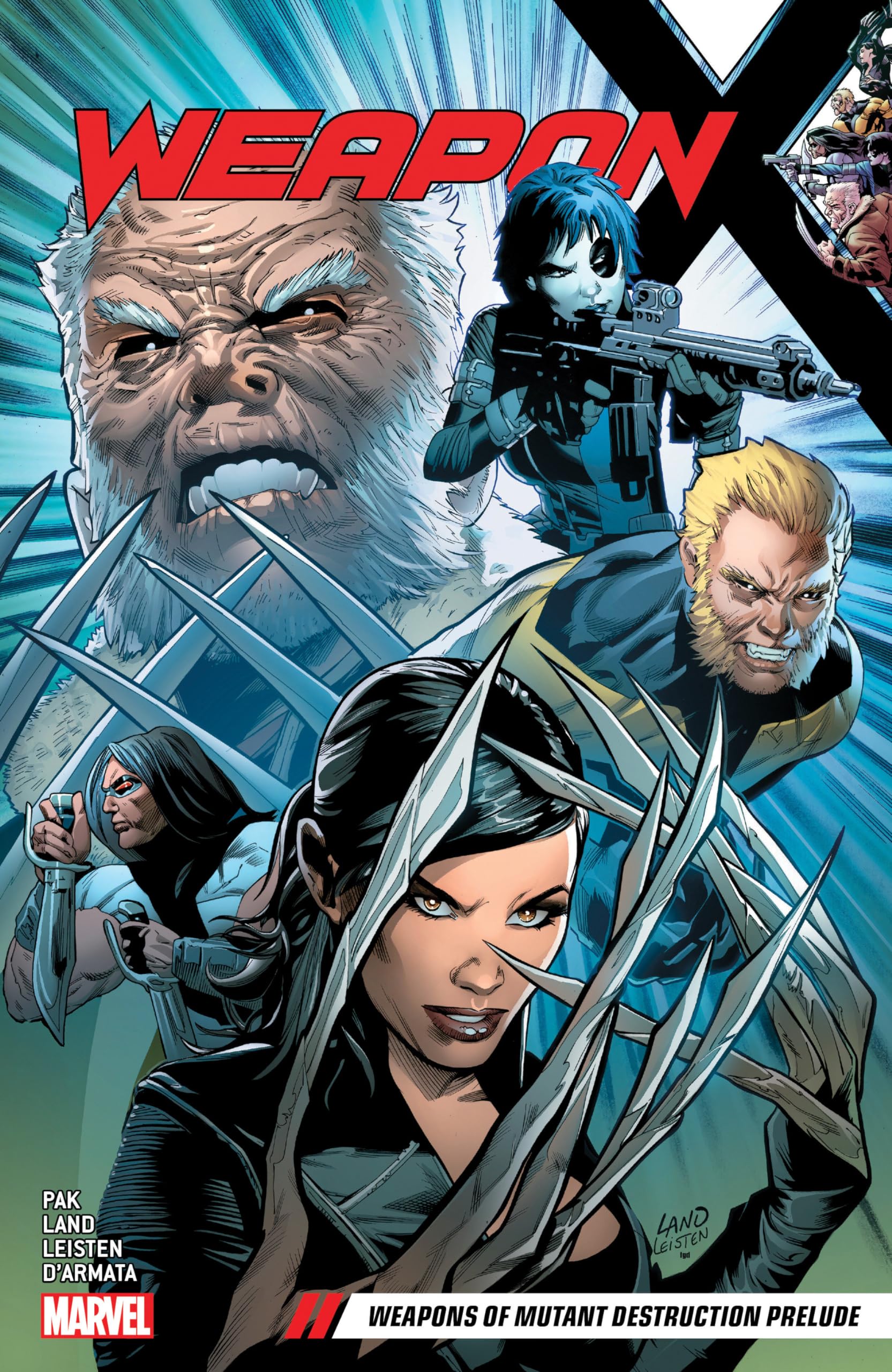 Weapon X Vol. 1: Weapons of Mutant Destruction Prelude Manga