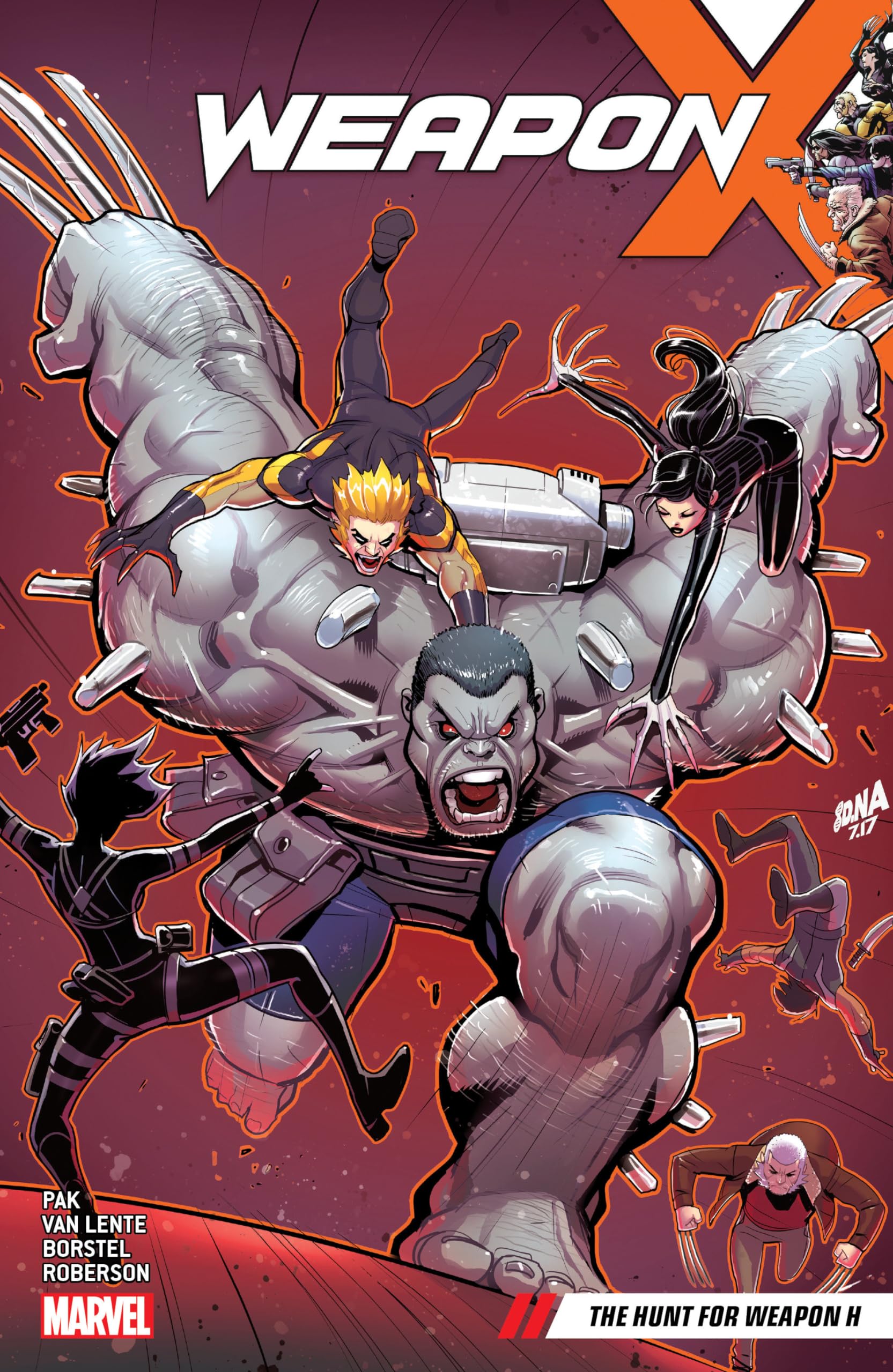 Weapon X Vol. 2: The Hunt for Weapon H Manga