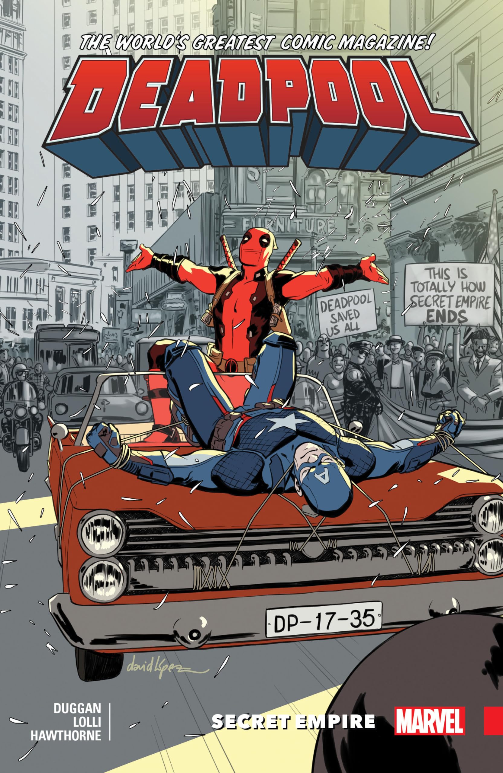 Deadpool: World's Greatest Vol. 10 - Secret Empire Manga