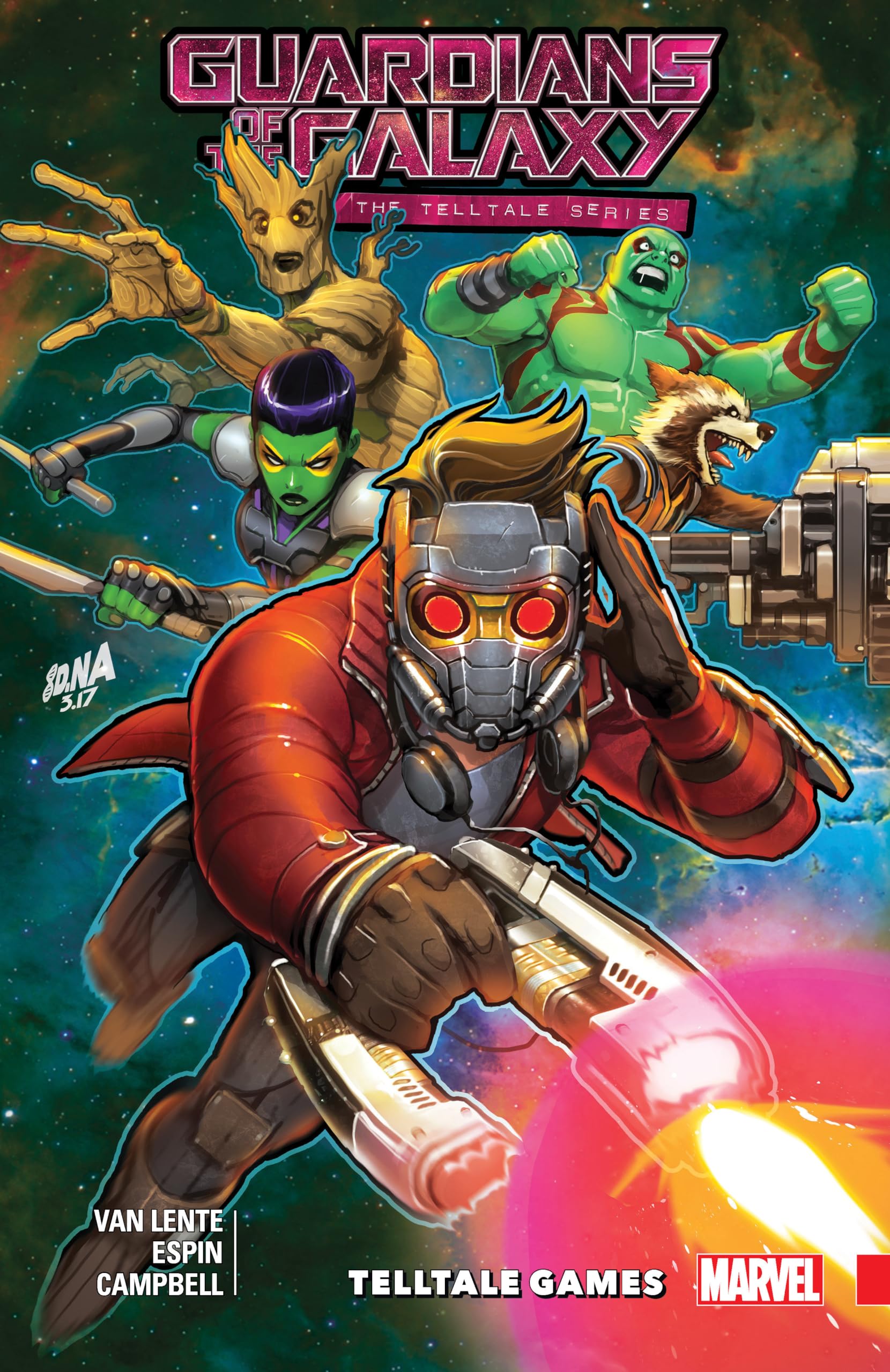 Guardians Of The Galaxy: Telltale Games Manga