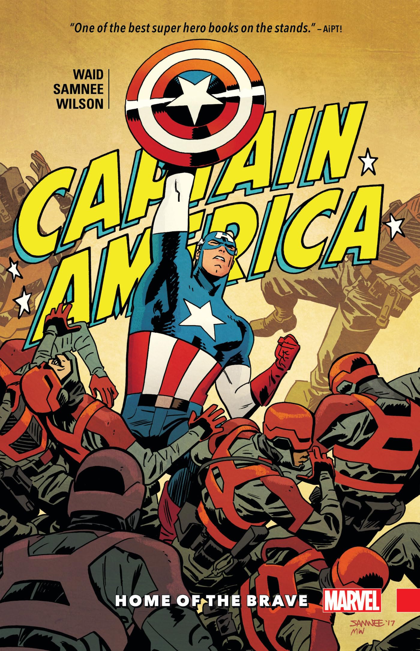 Captain America By Waid & Samnee: Home Of The Brave Manga