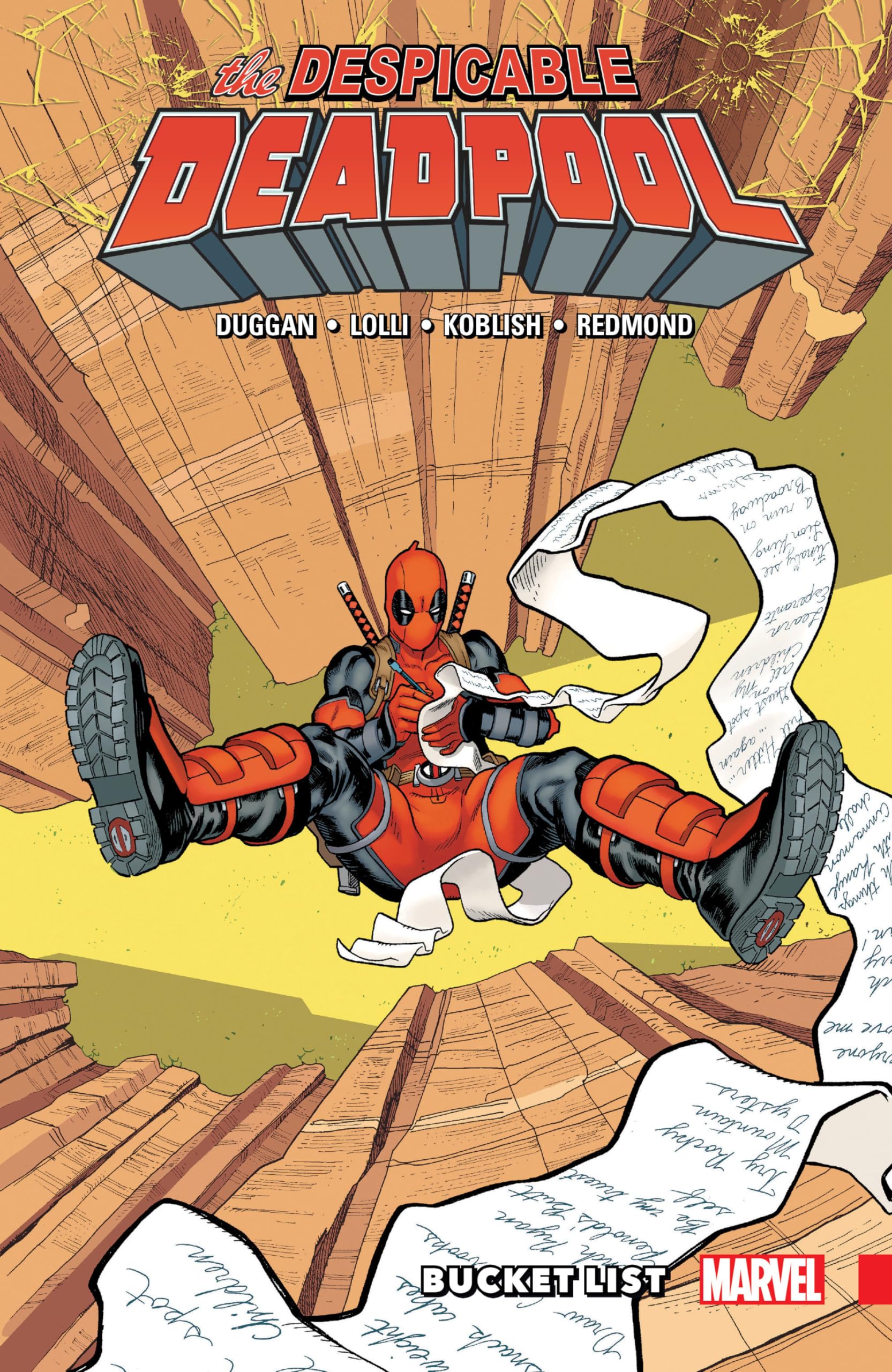 Despicable Deadpool Vol. 2: Bucket List Manga
