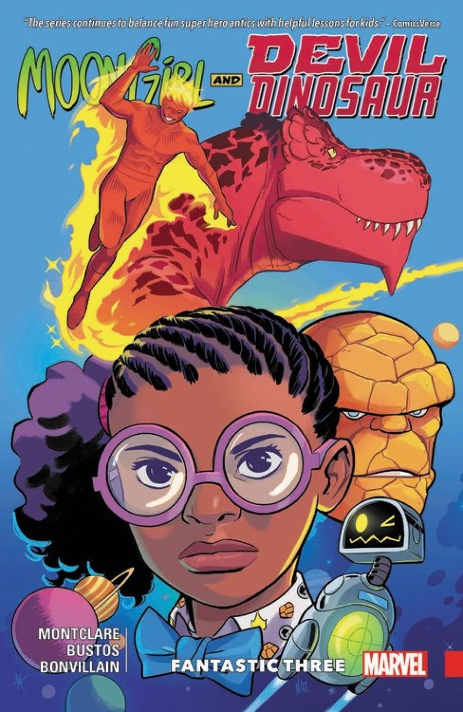 Moon Girl And Devil Dinosaur Vol. 5: Fantastic Three book