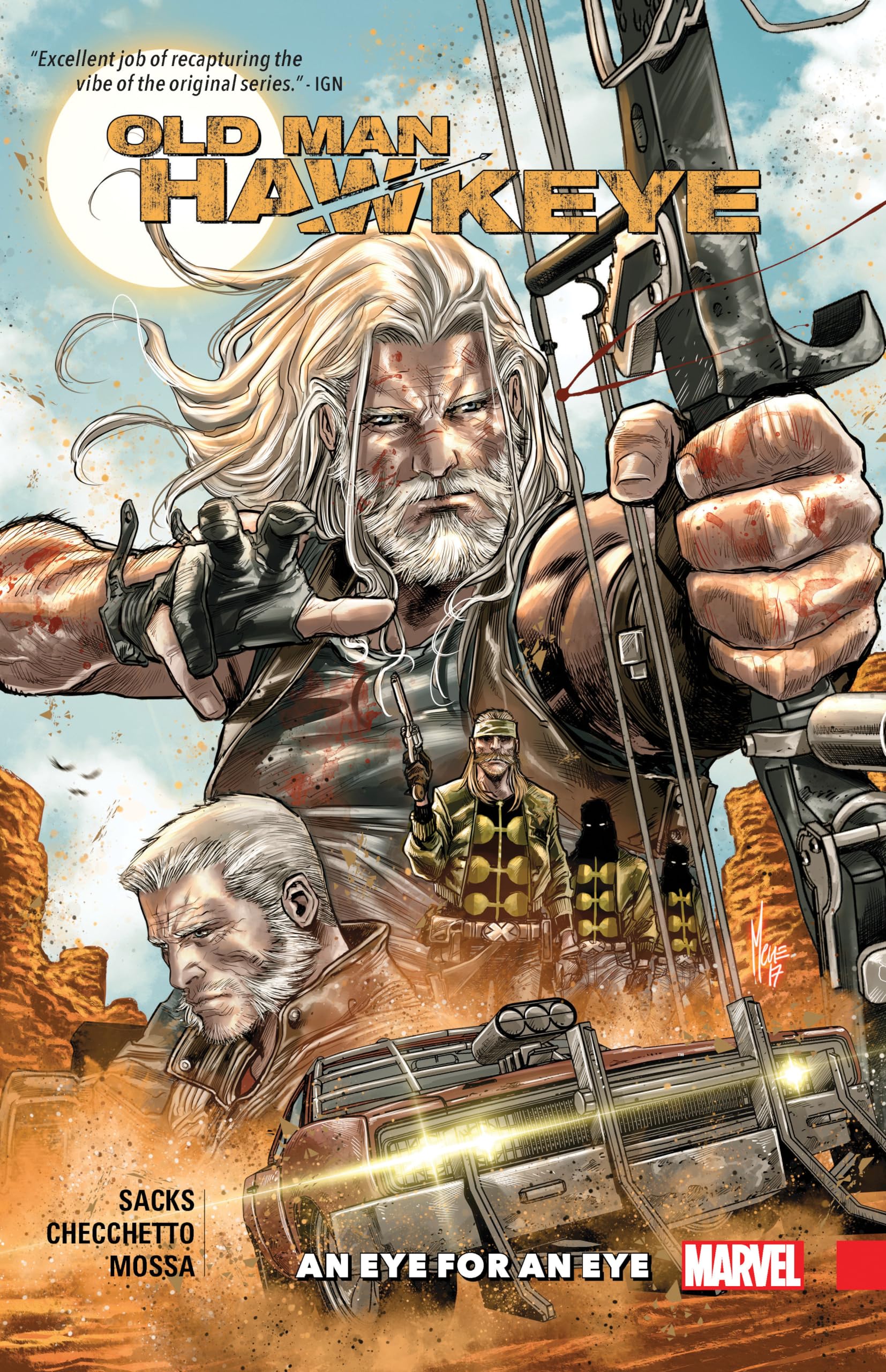 Old Man Hawkeye Vol. 1: An Eye for an Eye Manga