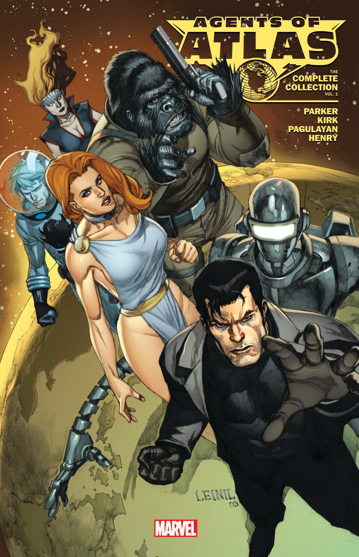 Agents of Atlas: The Complete Collection Vol. 1 Manga