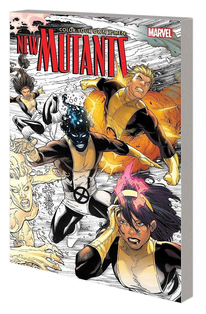Color Your Own X-Men: The New Mutants Manga