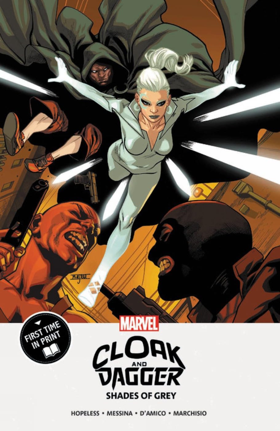 Cloak and Dagger: Shades of Grey Manga