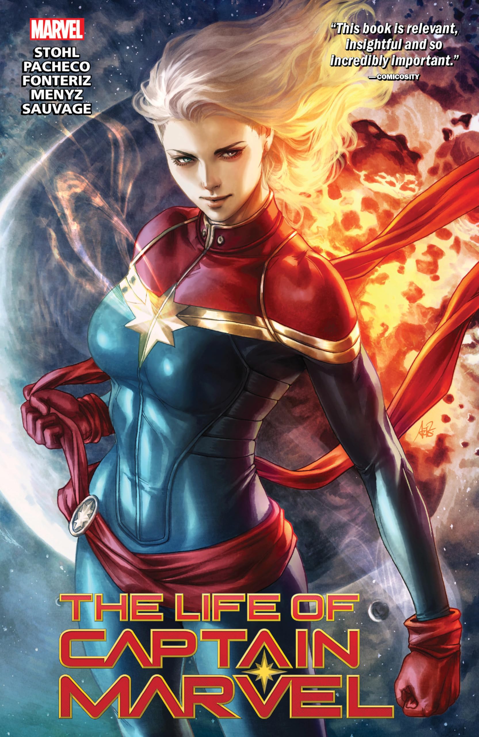The Life of Captain Marvel Manga