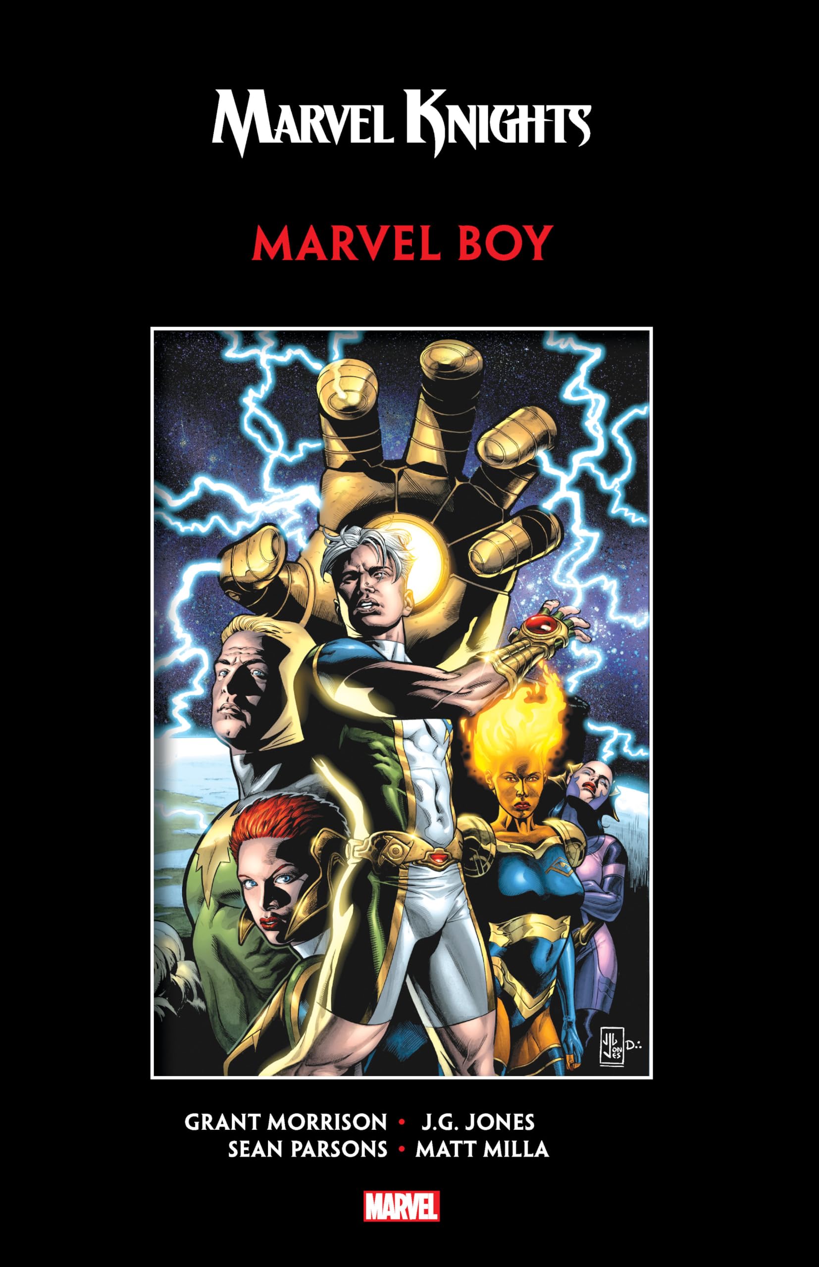 Marvel Knights Marvel Boy by Morrison & Jones Manga