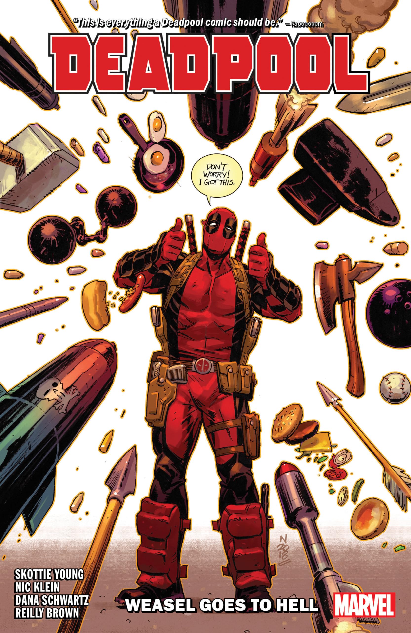 Deadpool by Skottie Young Vol. 3: Weasel Goes to Hell (Deadpool by Skottie Young, 3, Band 3) Manga
