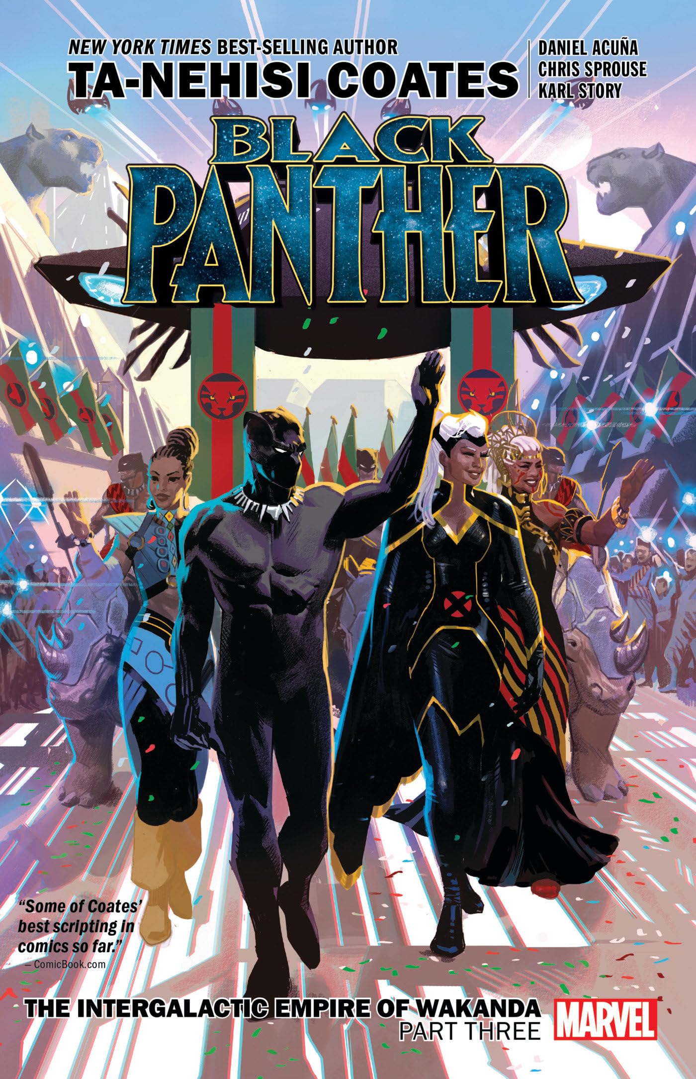 Black Panther Book 8: The Intergalactic Empire Of Wakanda Part Three Manga