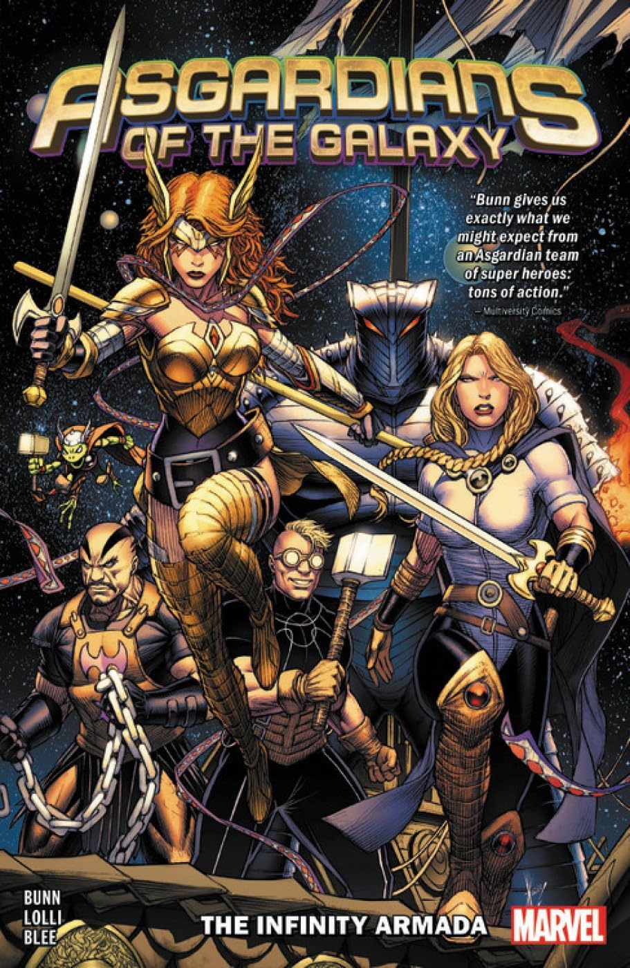 Asgardians of the Galaxy Vol. 1: The Infinity Armada Manga