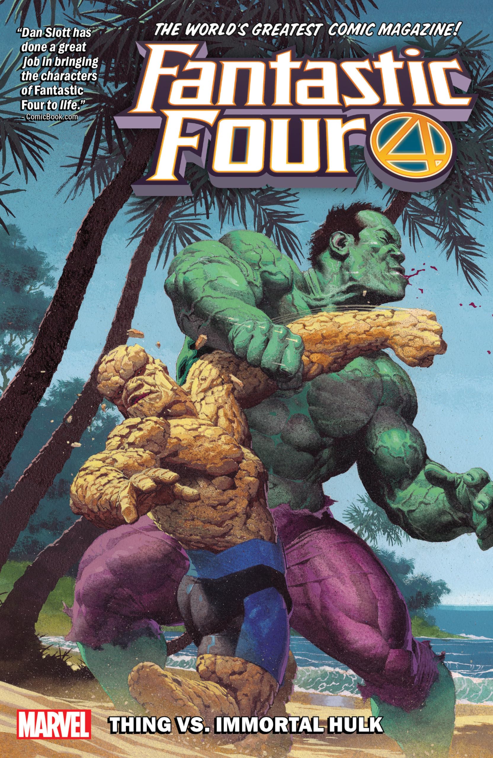 Fantastic Four by Dan Slott Vol. 4: Thing Vs. Immortal Hulk (Fantastic Four by Dan Slott, 4, Band 4) Manga
