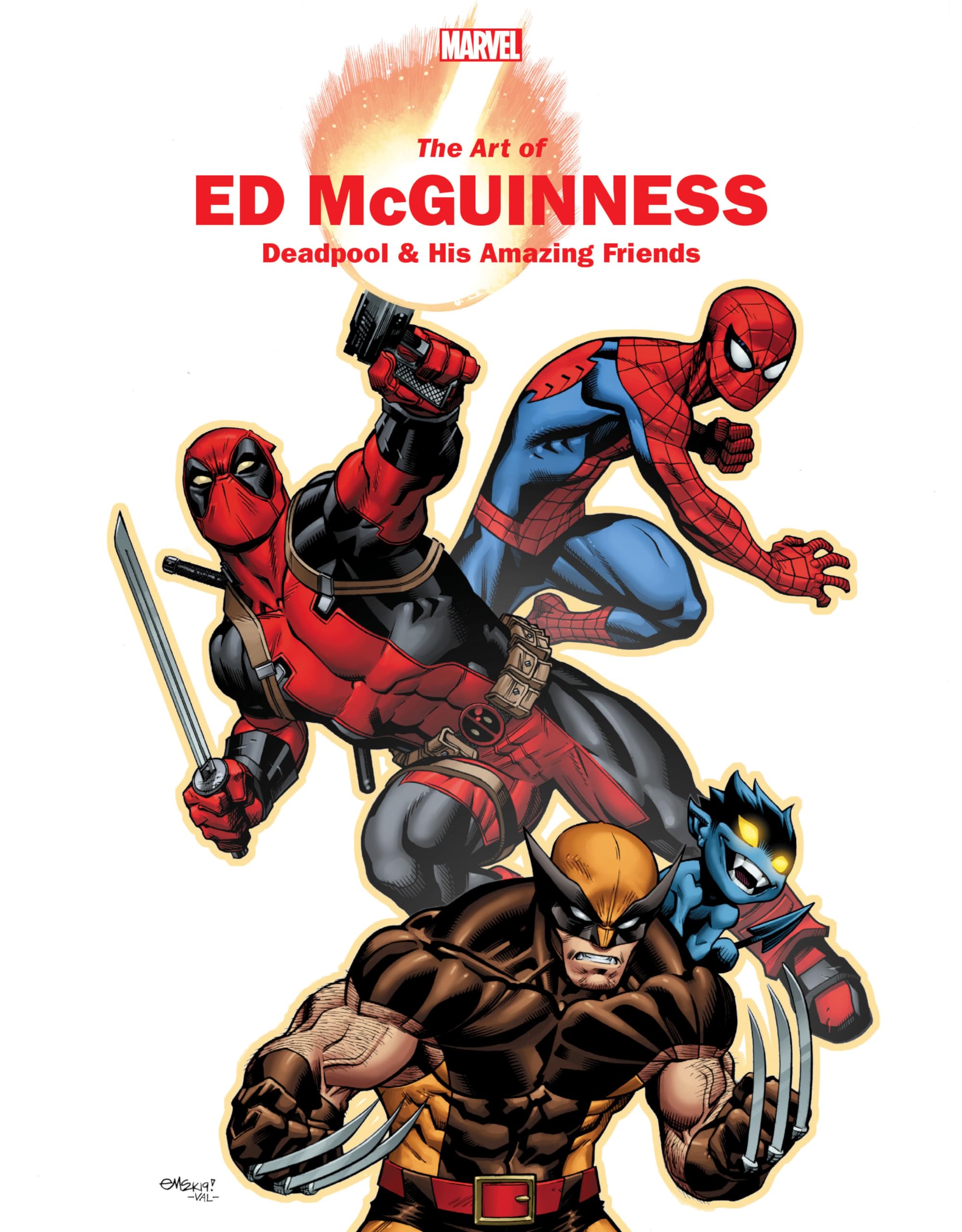 Marvel Monograph: The Art of Ed McGuinness ¿ Deadpool & His Amazing Friends Manga