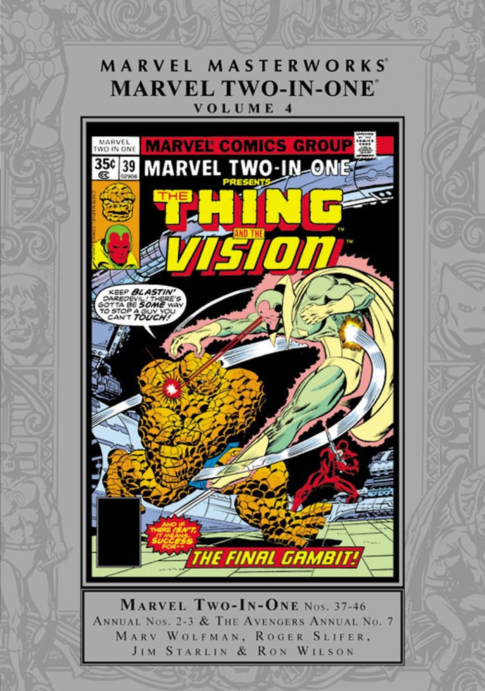Marvel Masterworks: Marvel Two-In-One Vol. 4: Presents Marvel Two-in-one, Nos. 37-46, Annual Nos. 2-3 & The Avengers Annual No. 7 (Marvel Masterworks: Marvel Two-In-One, 4) Manga