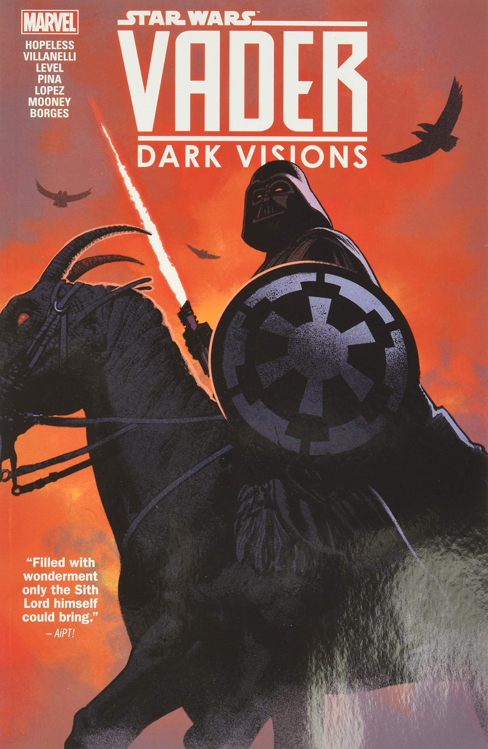 Star Wars: Vader - Dark Visions book