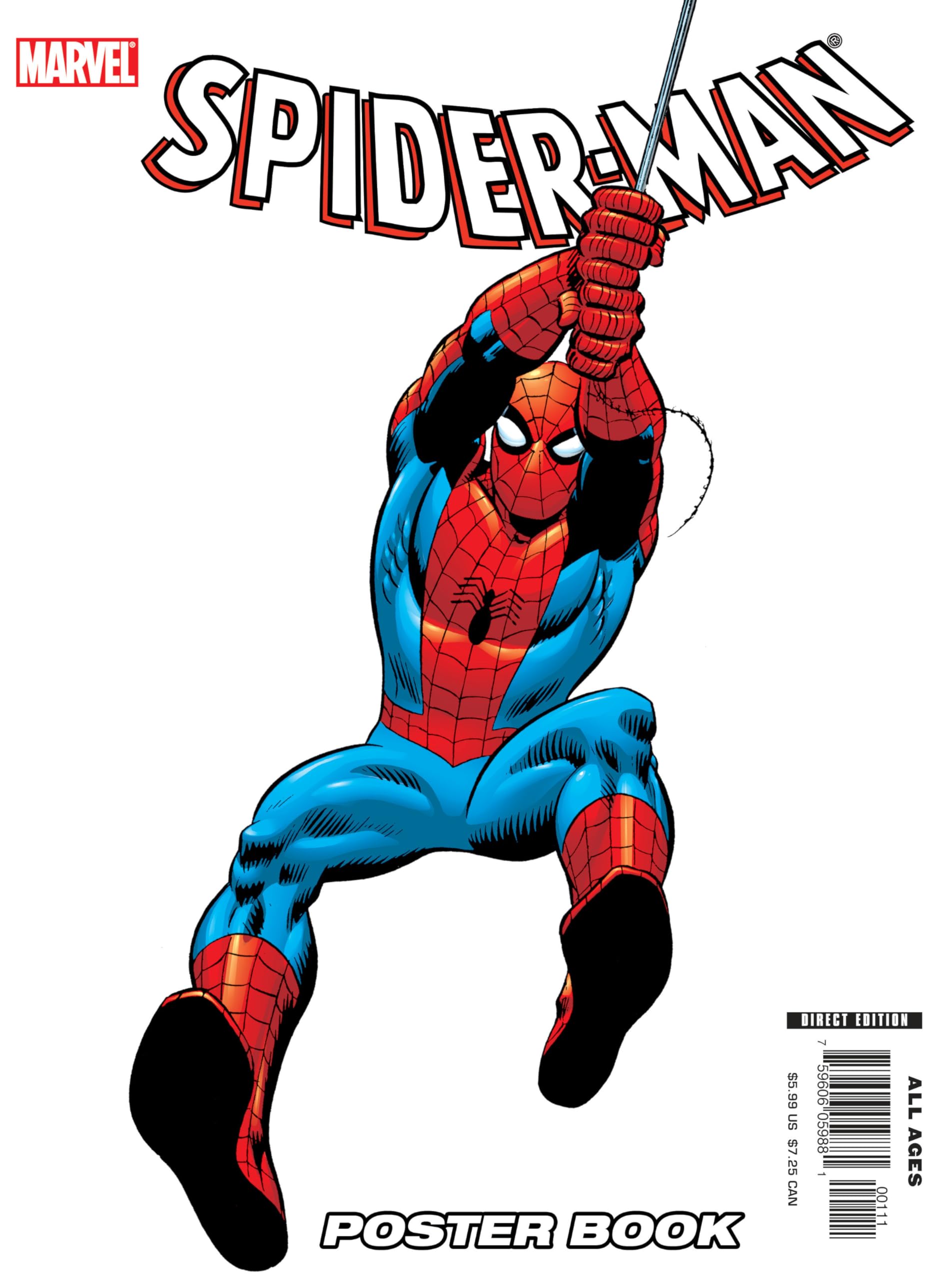 Spider-Man Postcard Book Manga