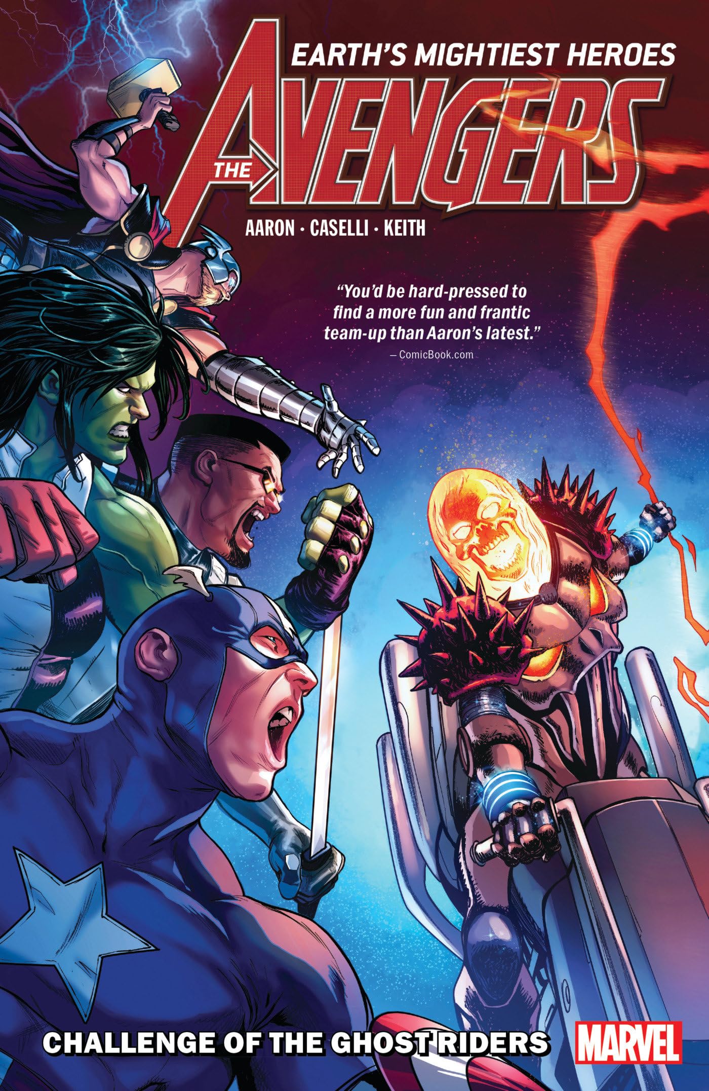 Avengers By Jason Aaron Vol. 5: Challenge Of The Ghost Riders Manga
