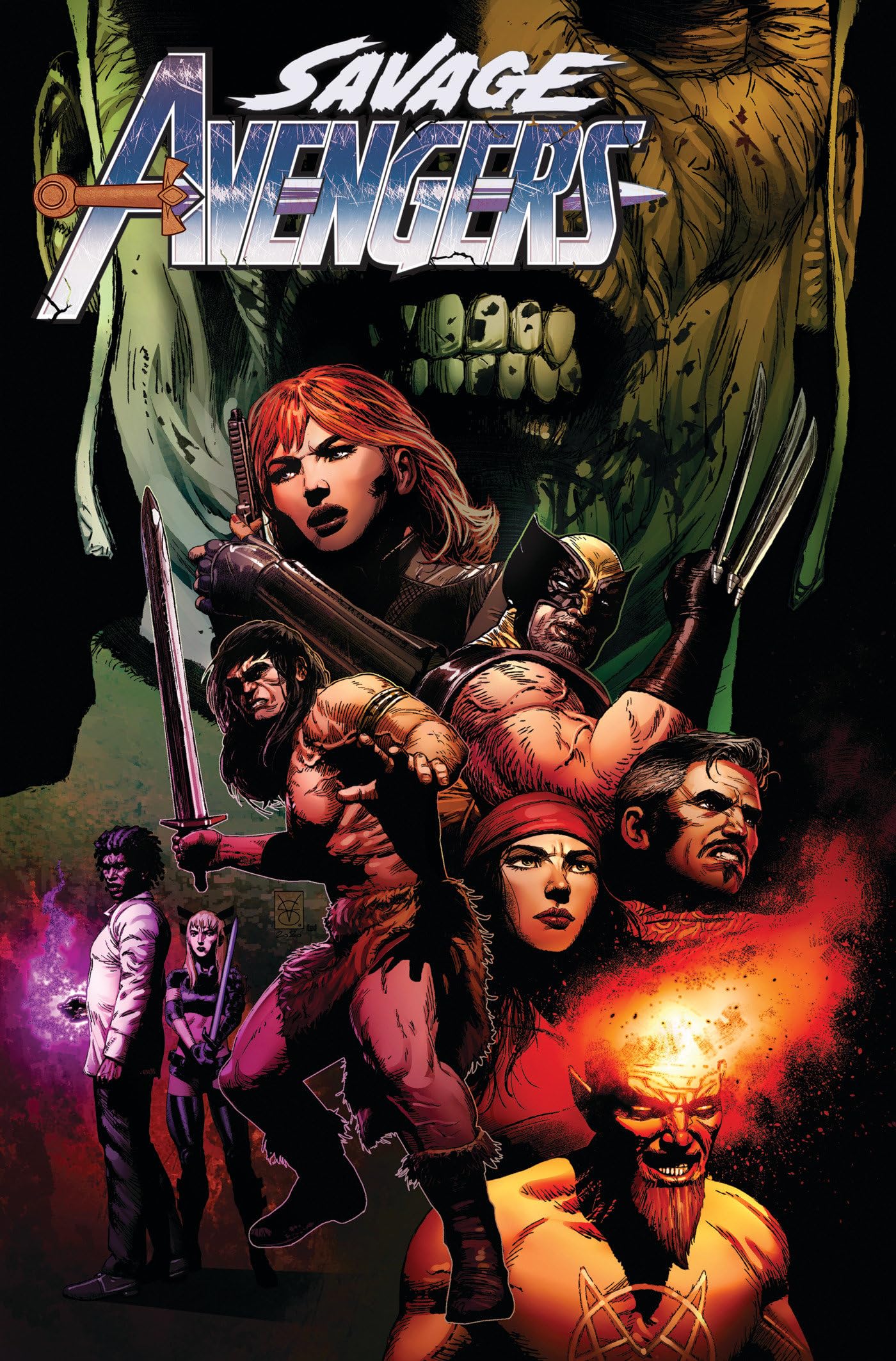 Savage Avengers Vol. 3: Enter the Dragon book