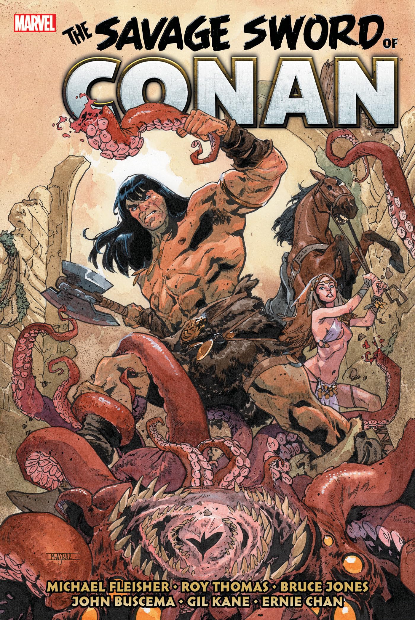 Savage Sword of Conan: The Original Marvel Years Omnibus Vol. 5 Manga