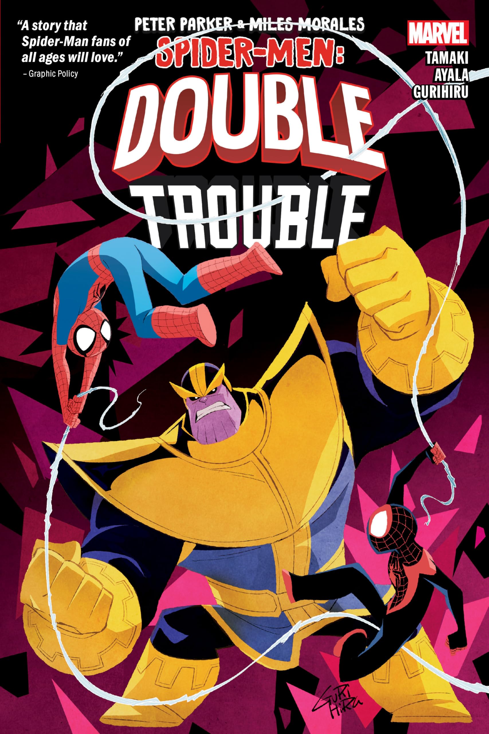 Peter Parker & Miles Morales: Spider-Men Double Trouble Manga