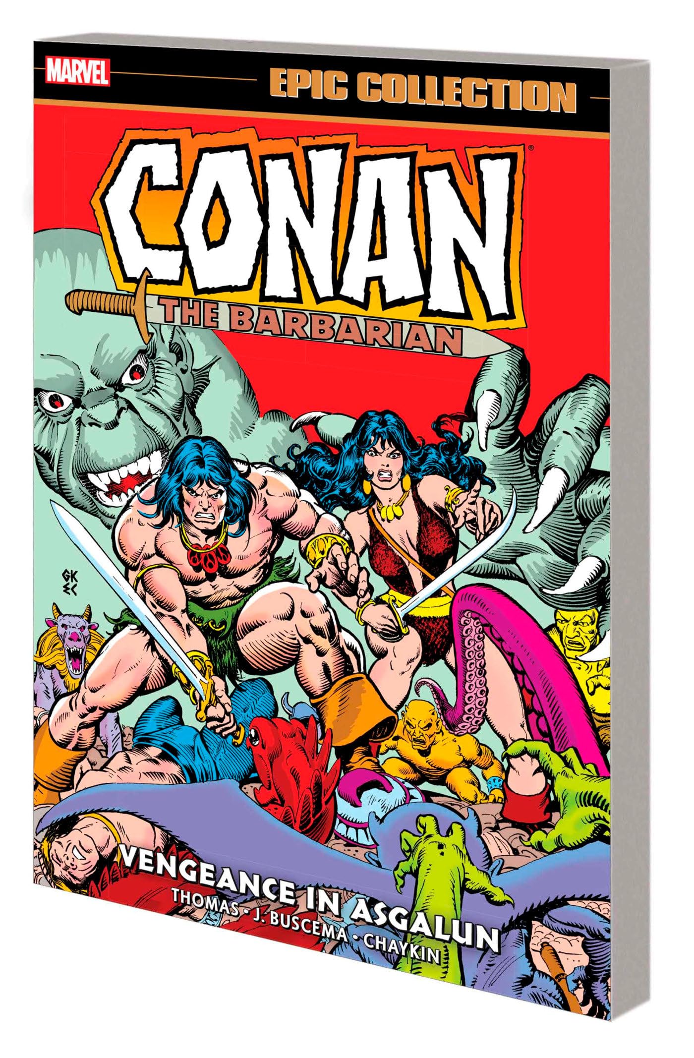 Conan The Barbarian Epic Collection: The Original Marvel Years - Vengeance In Asgalun Superheroes
