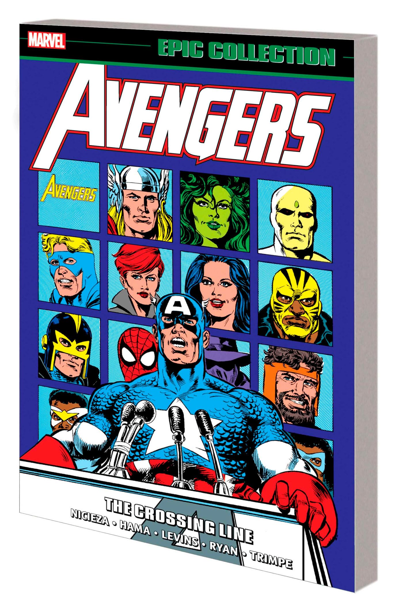 Avengers Epic Collection: The Crossing Line Superheroes