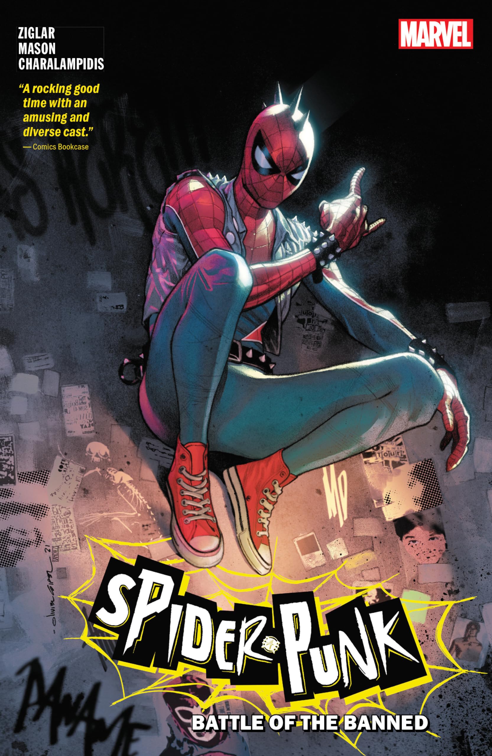 SPIDER-PUNK: BATTLE OF THE BANNED Contemporary literature
