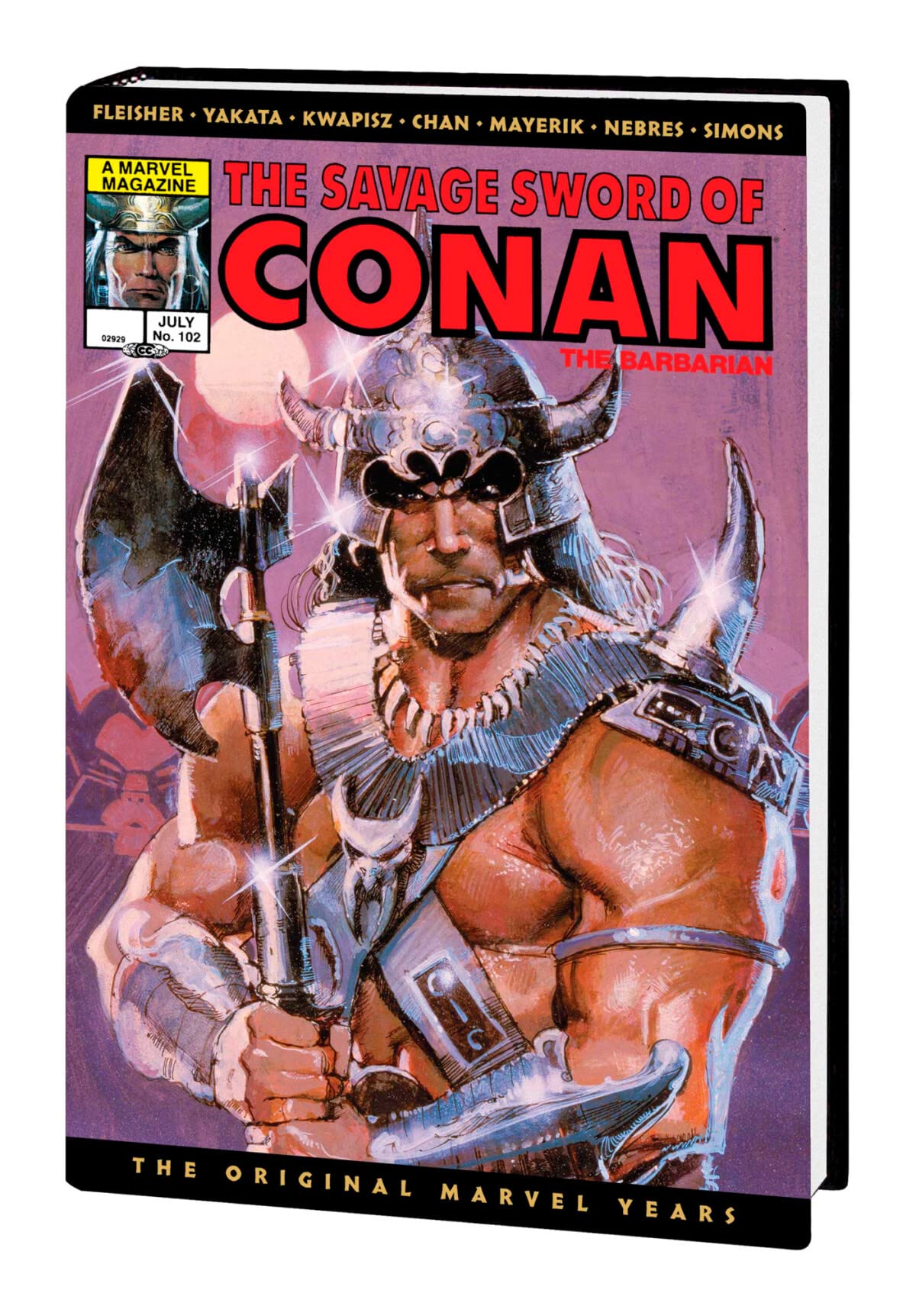 SAVAGE SWORD OF CONAN MARVEL YEARS OMNIBUS HC 08 SIENKIE Books