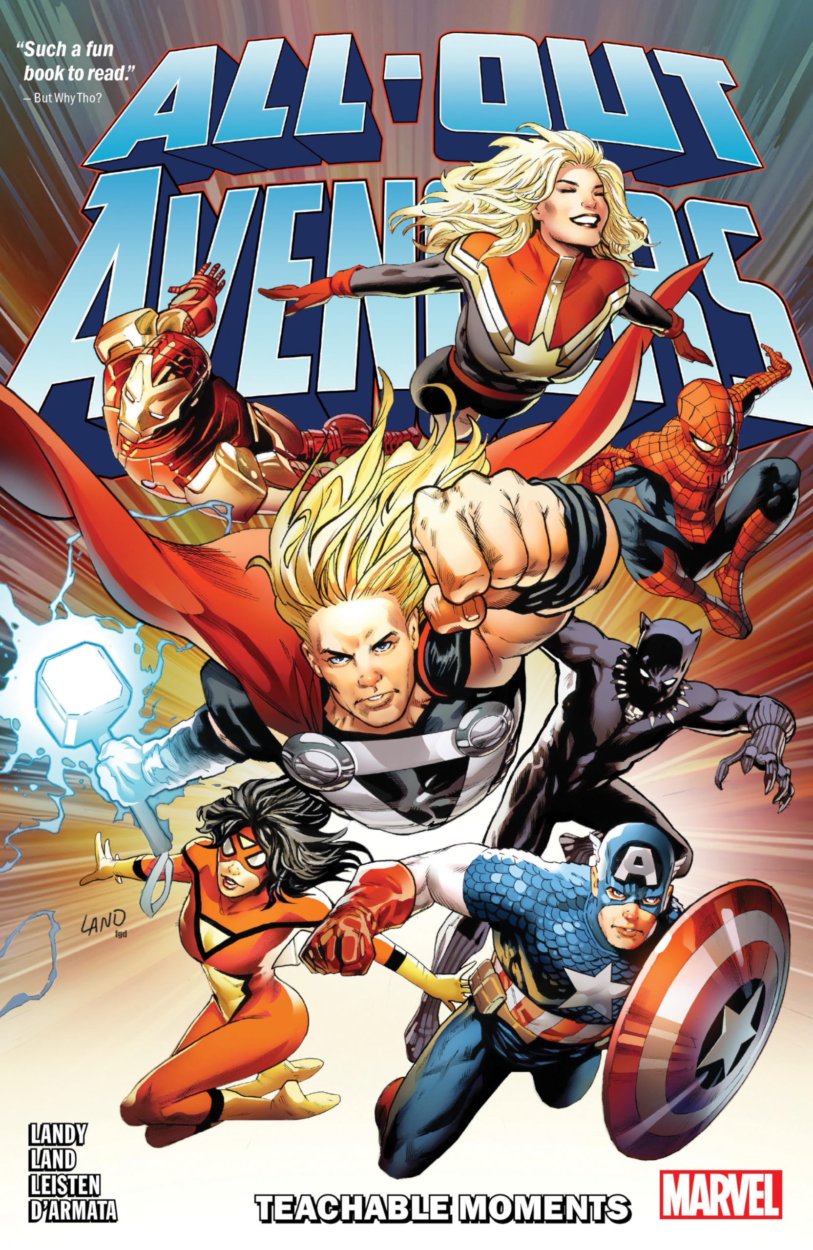 All-Out Avengers: Teachable Moments Manga